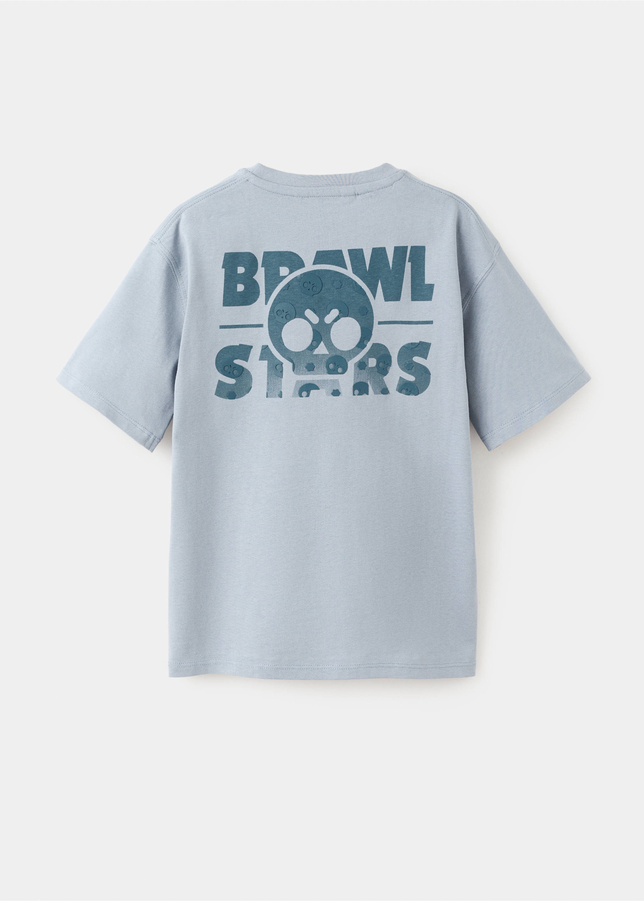 Camiseta Brawl Stars - Reverso del artículo, Azul. Ref: 27041184-00.