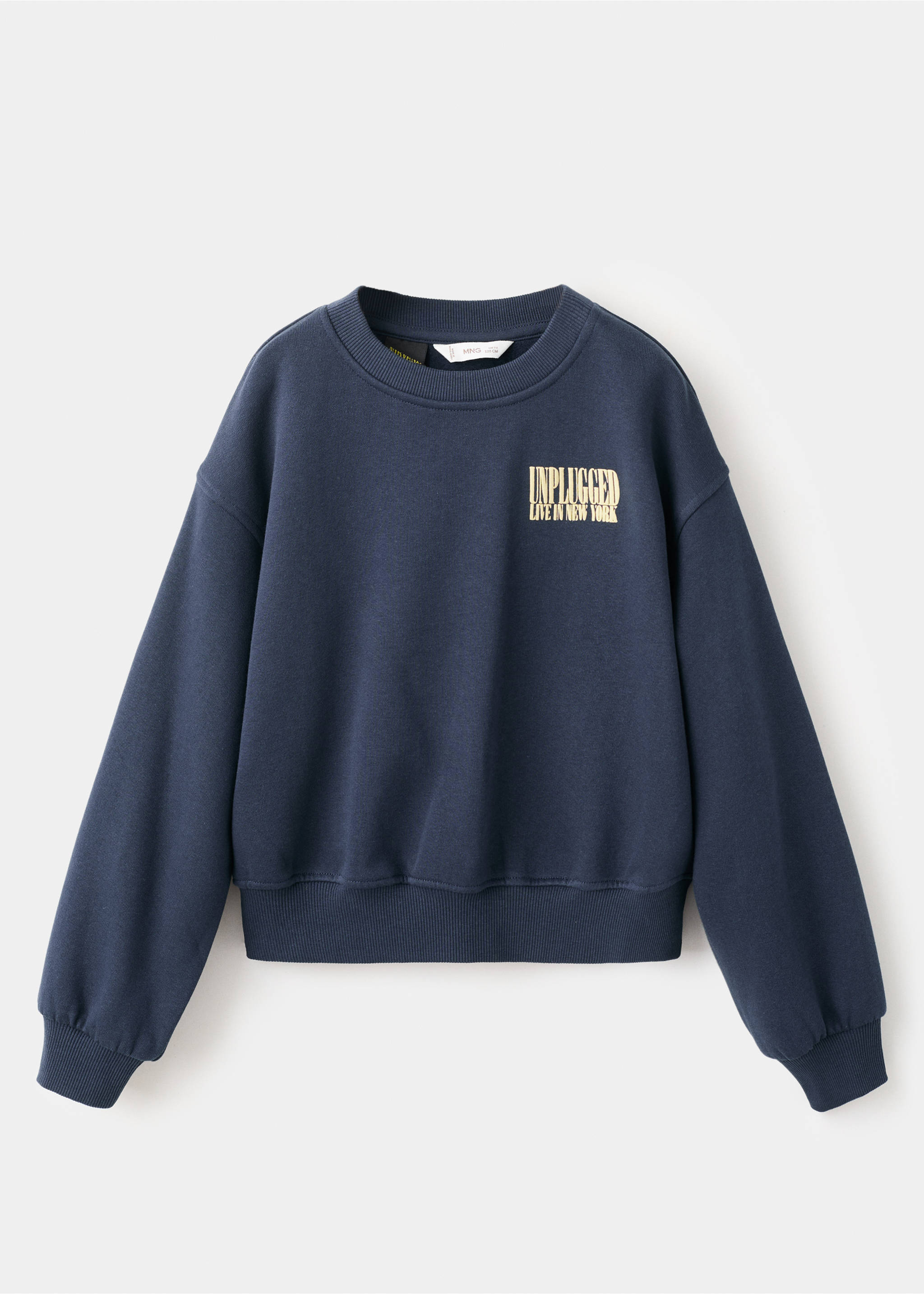 Sweat-shirt Nirvana - Article sans modèle, Bleu marine. Ref: 27041185-00.