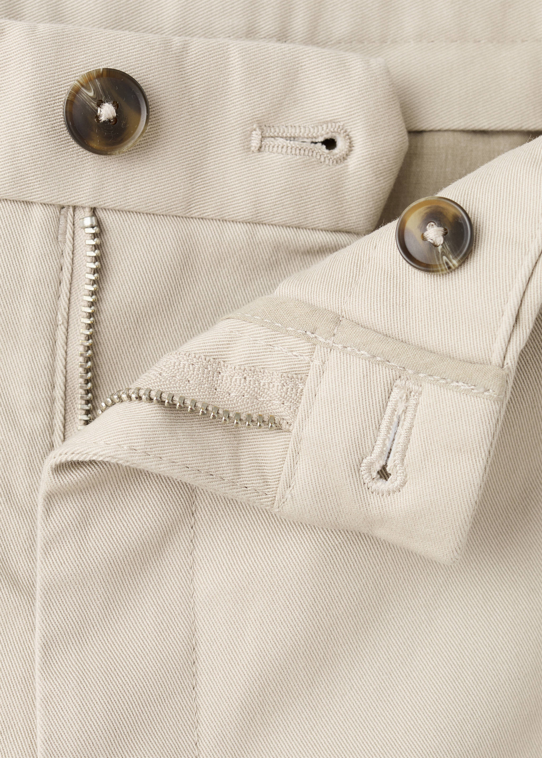 Barna super slim fit chino twill trousers - Details of the article 8