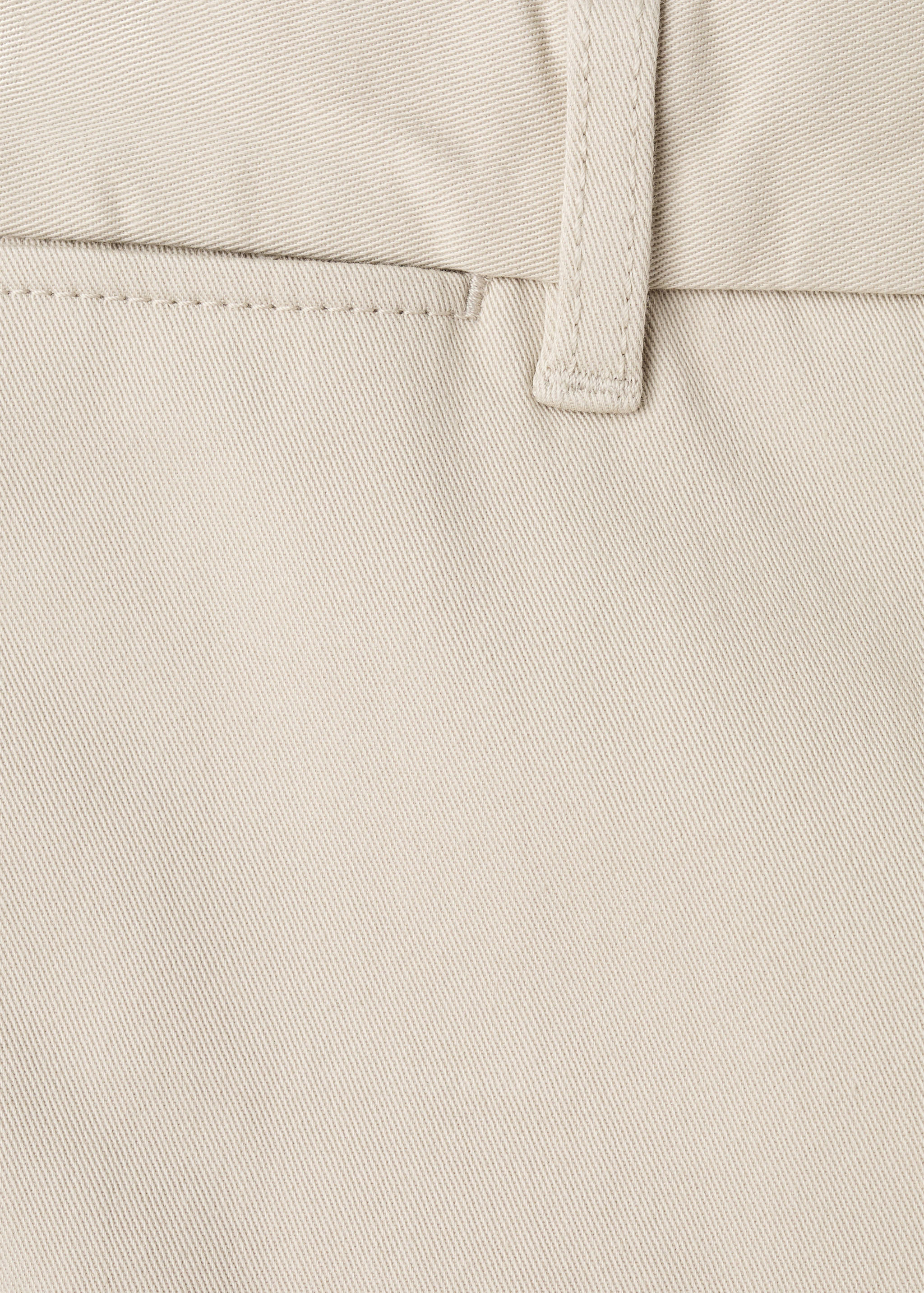 Barna super slim fit chino twill trousers - Details of the article 0