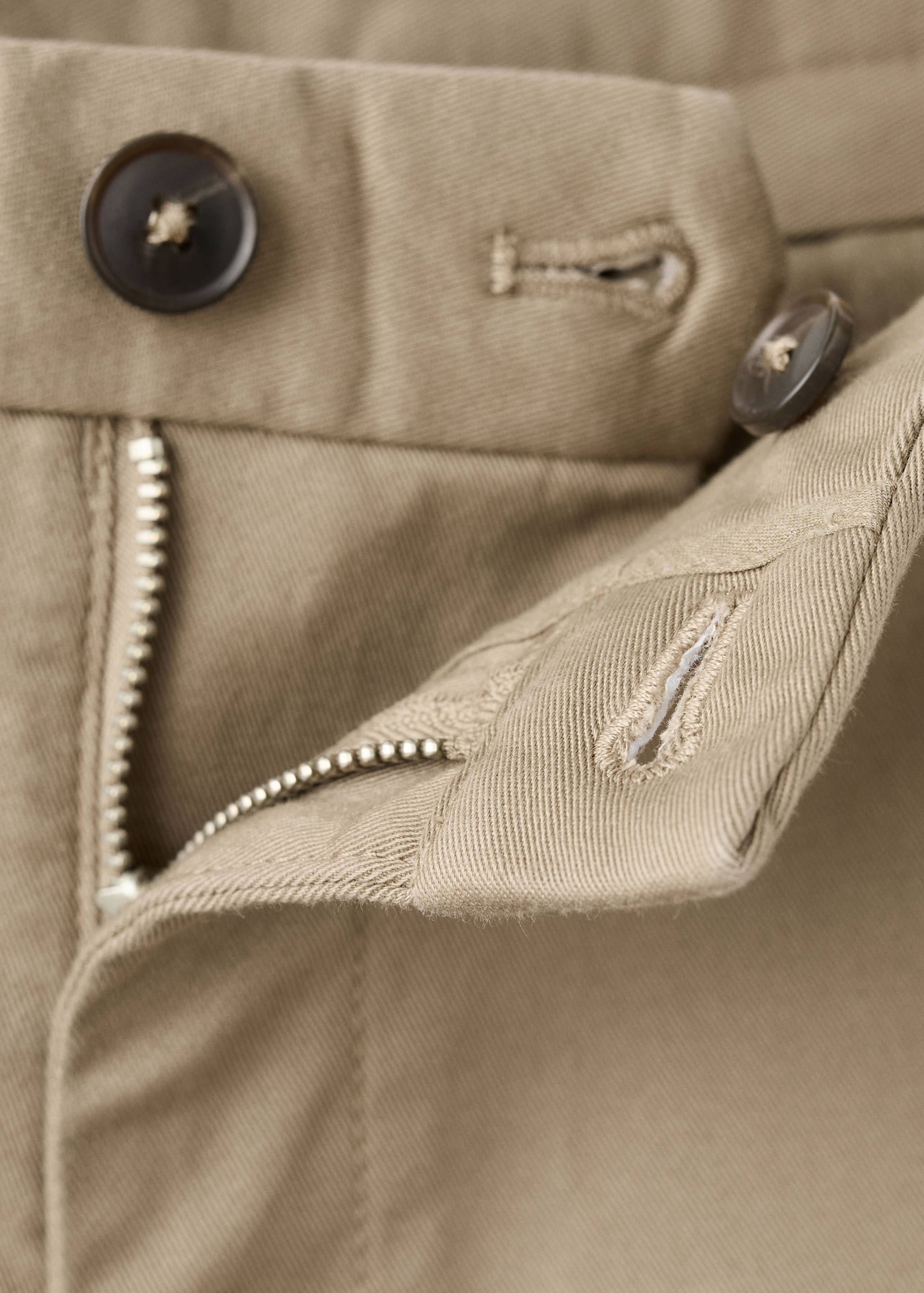 Barna super slim fit chino twill trousers - Details of the article 8