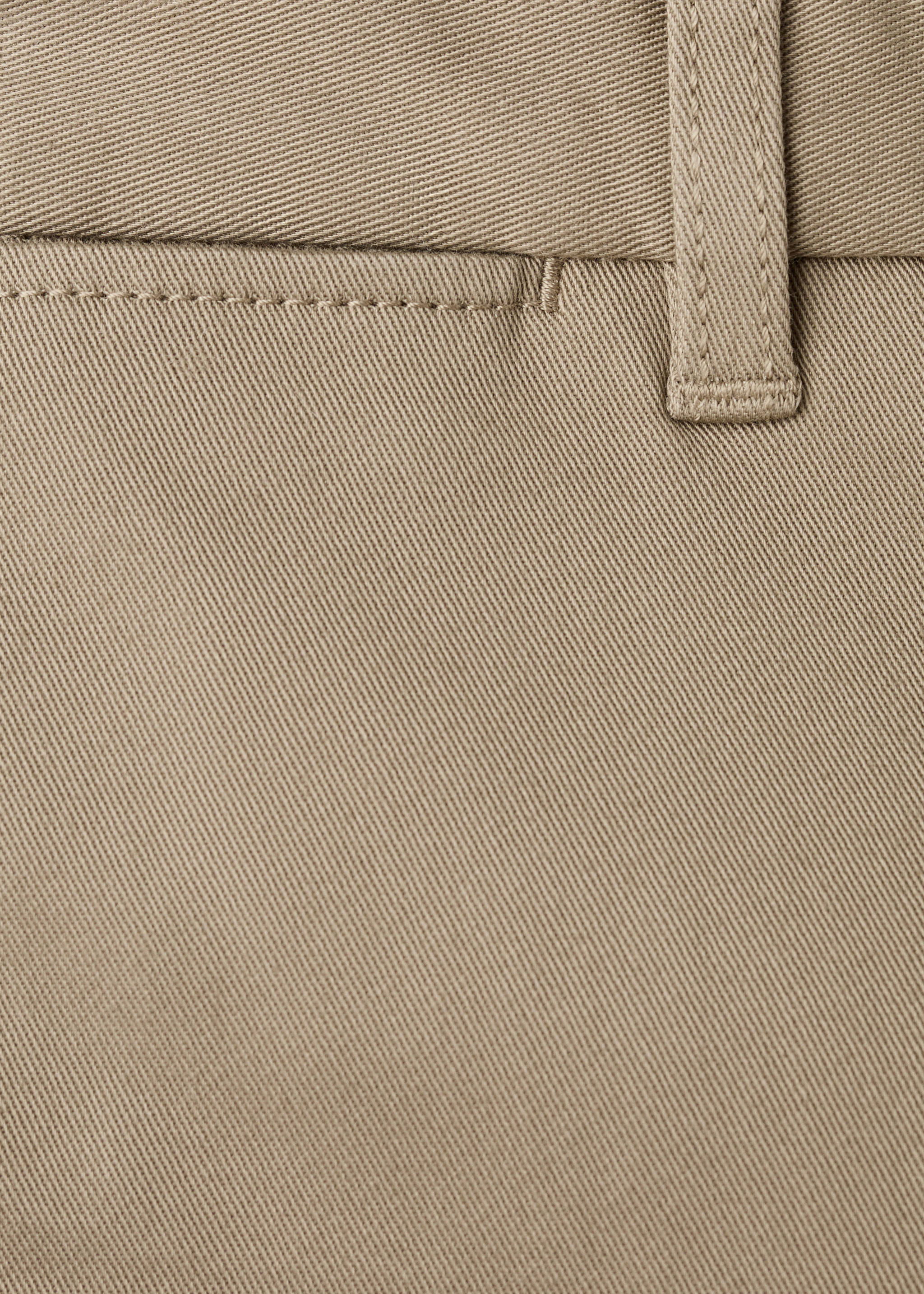 Barna super slim fit chino twill trousers - Details of the article 0