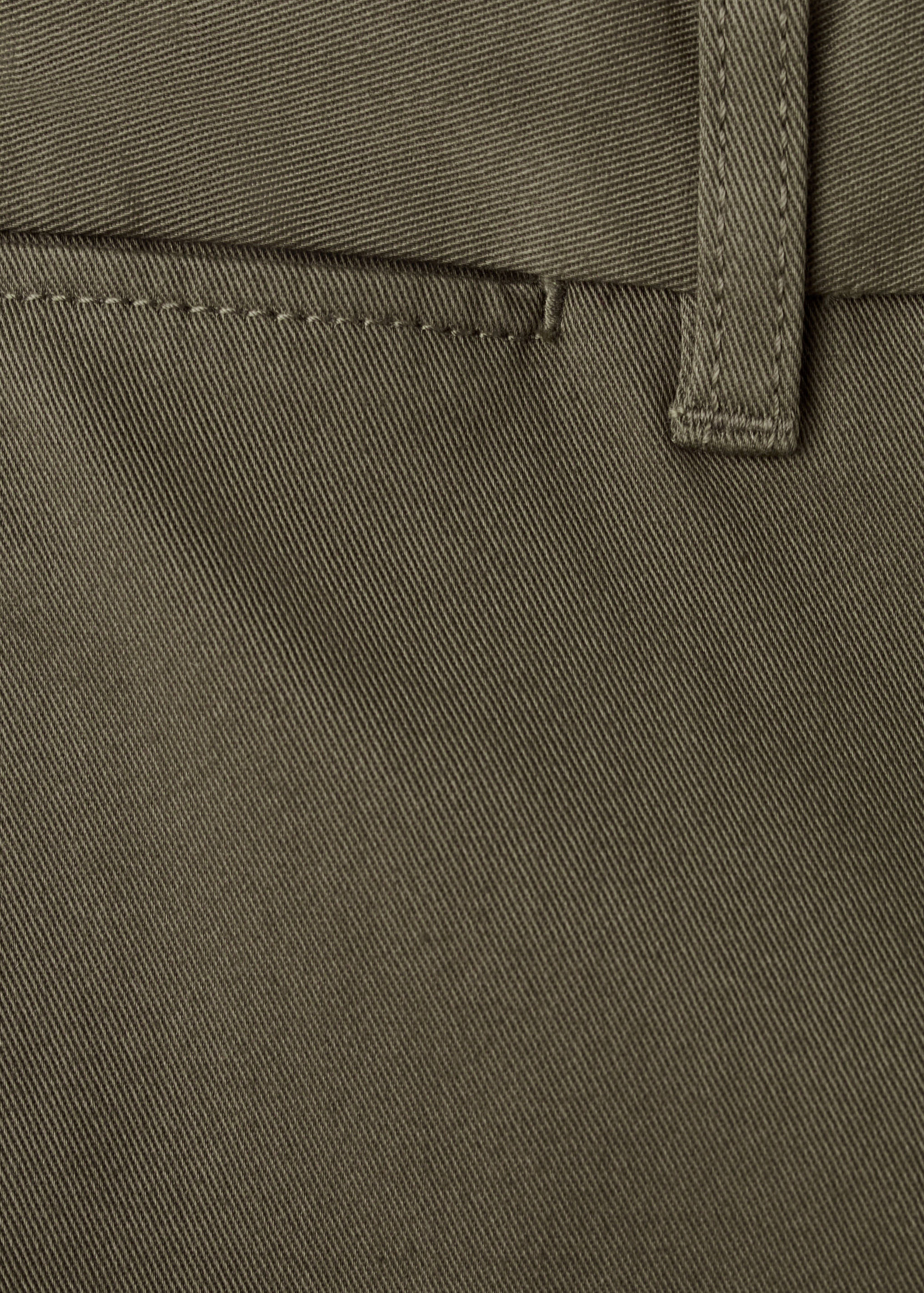 Barna super slim fit chino twill trousers - Details of the article 0