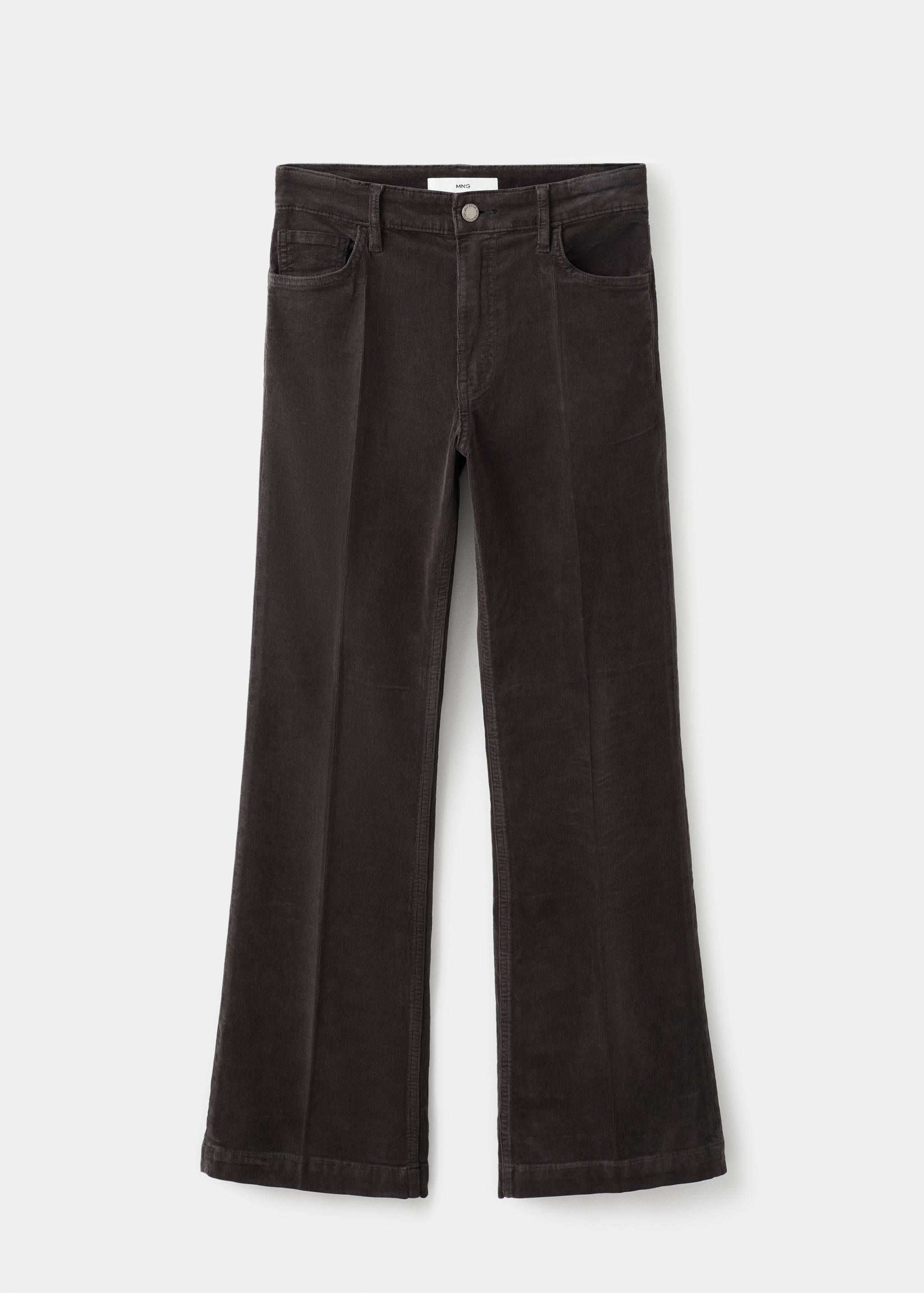 Corduroy flared jeans - Article without model