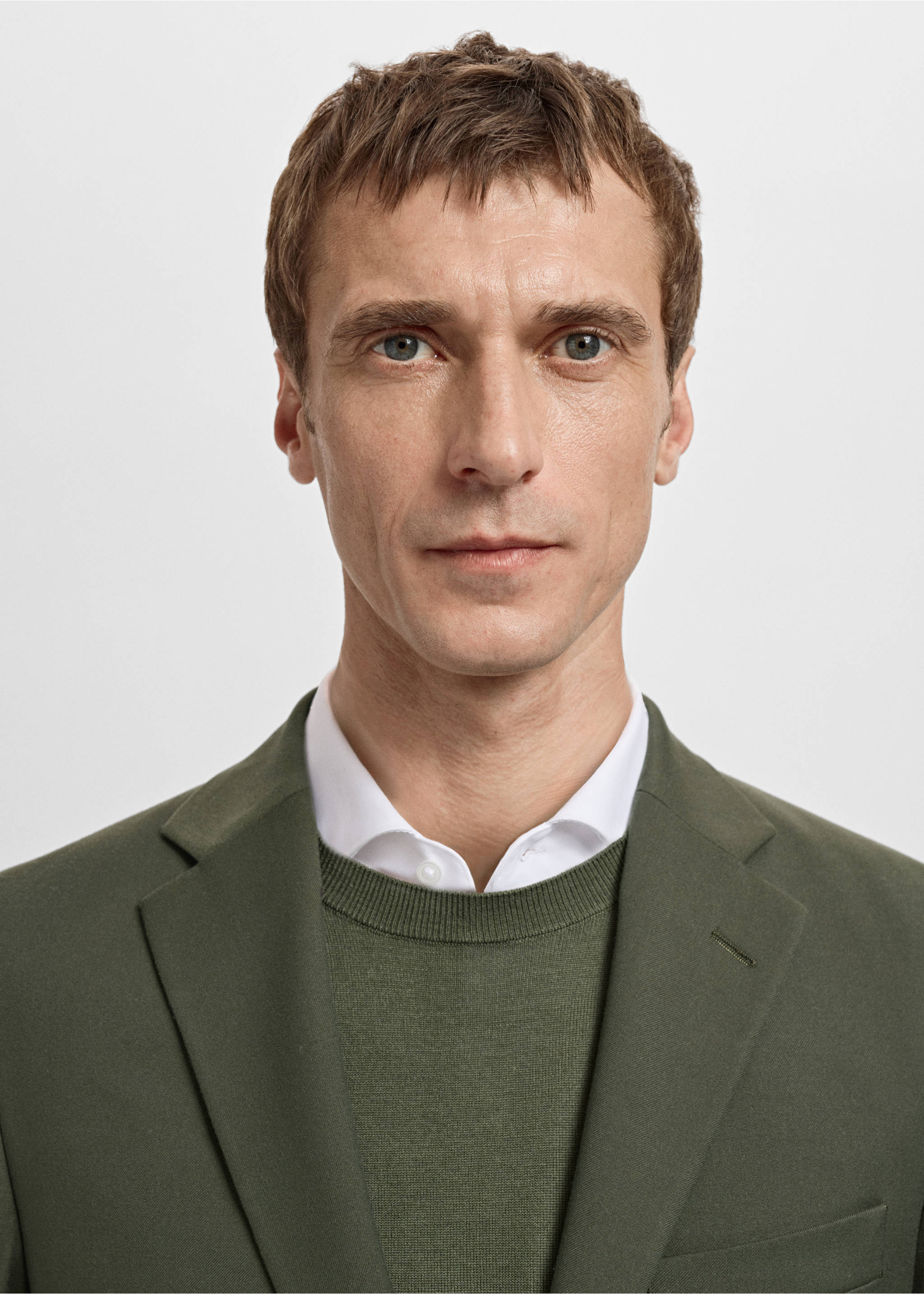 米兰修身版型西装夹克 - null, 卡其. Ref: 27041193-00.