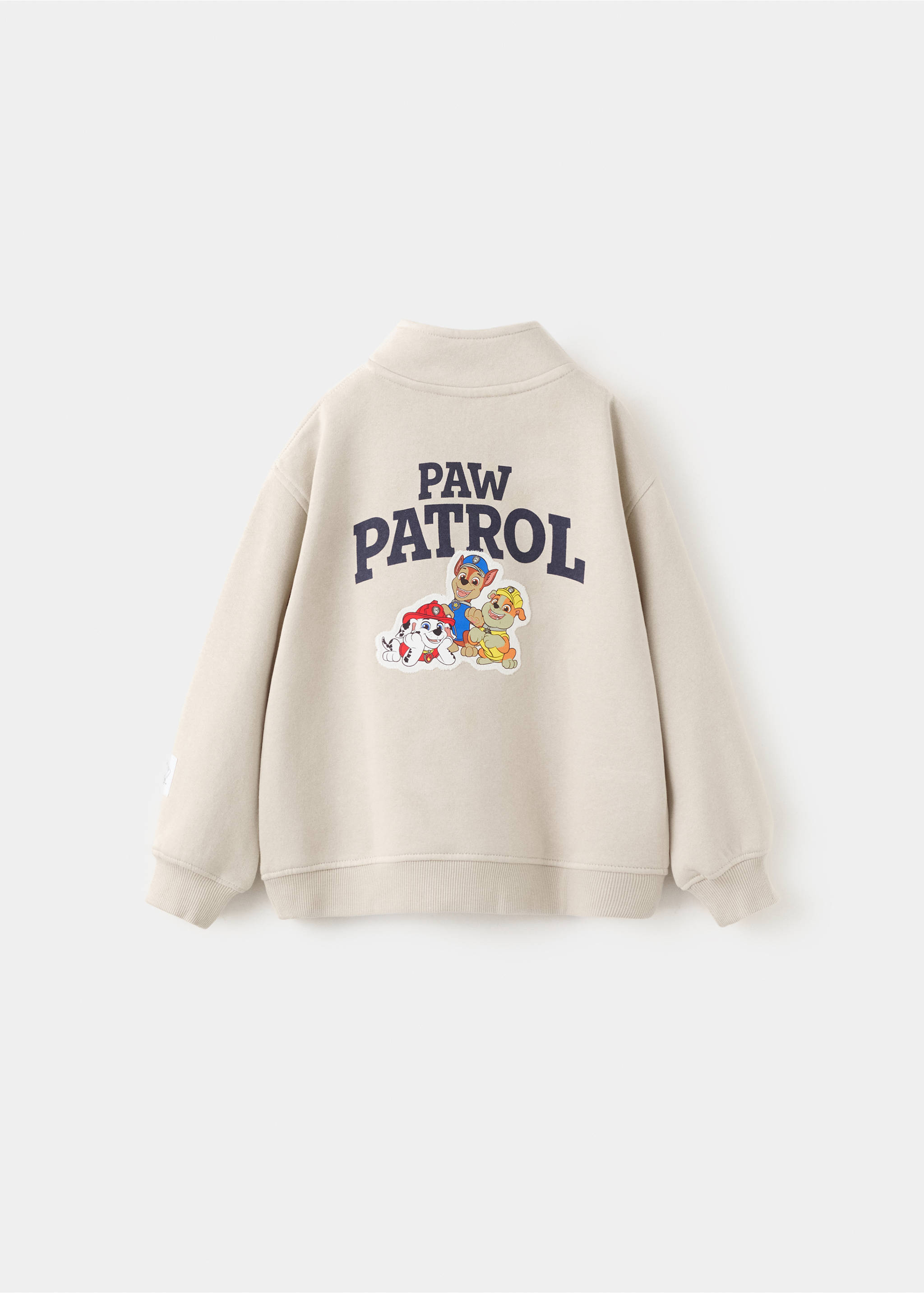 Paw Patrol Sweatshirt - Reverse of the article, Sand. Ref: 27041194-00.