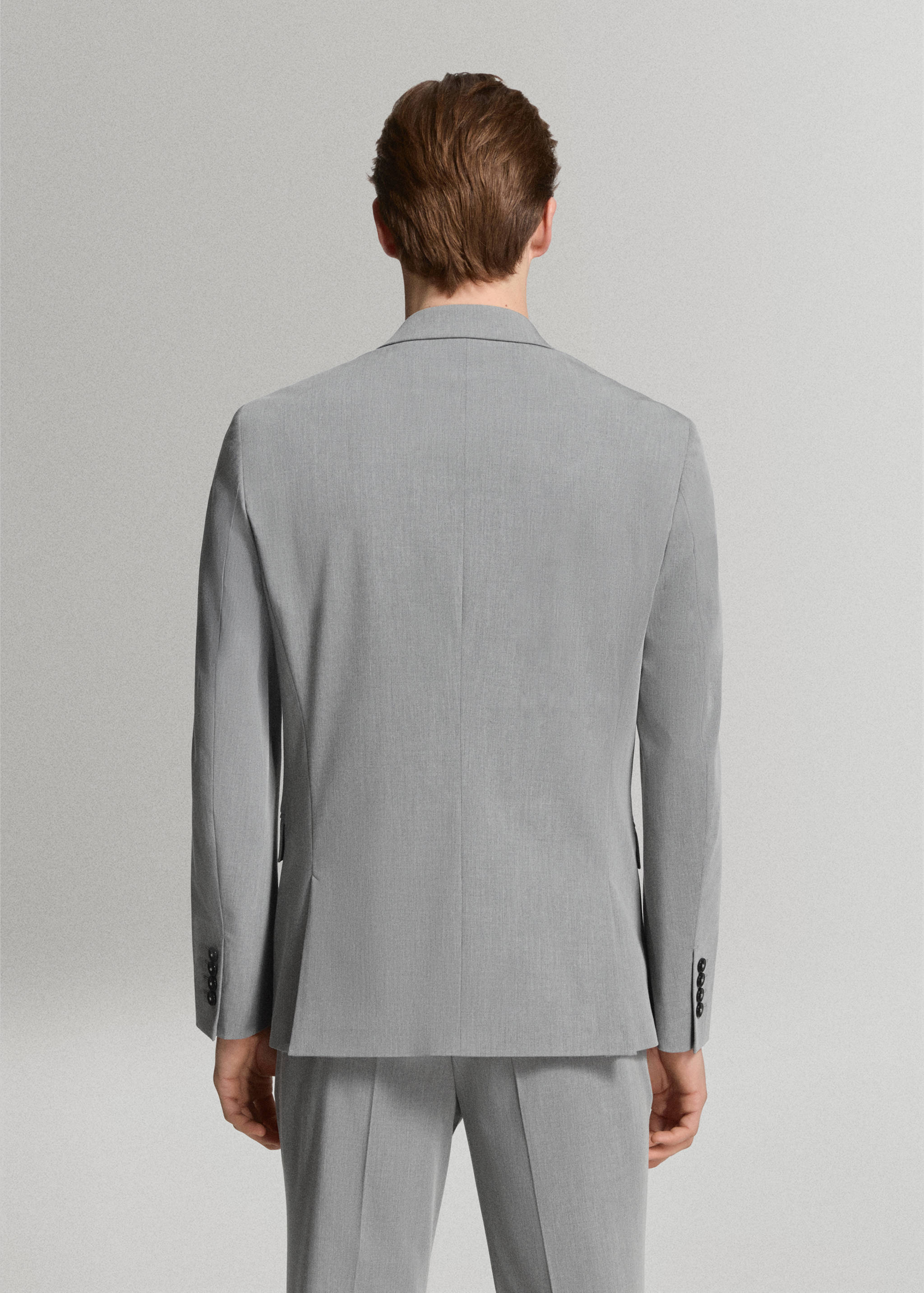 Костюмный пиджак París super slim fit - Обратная сторона изделия