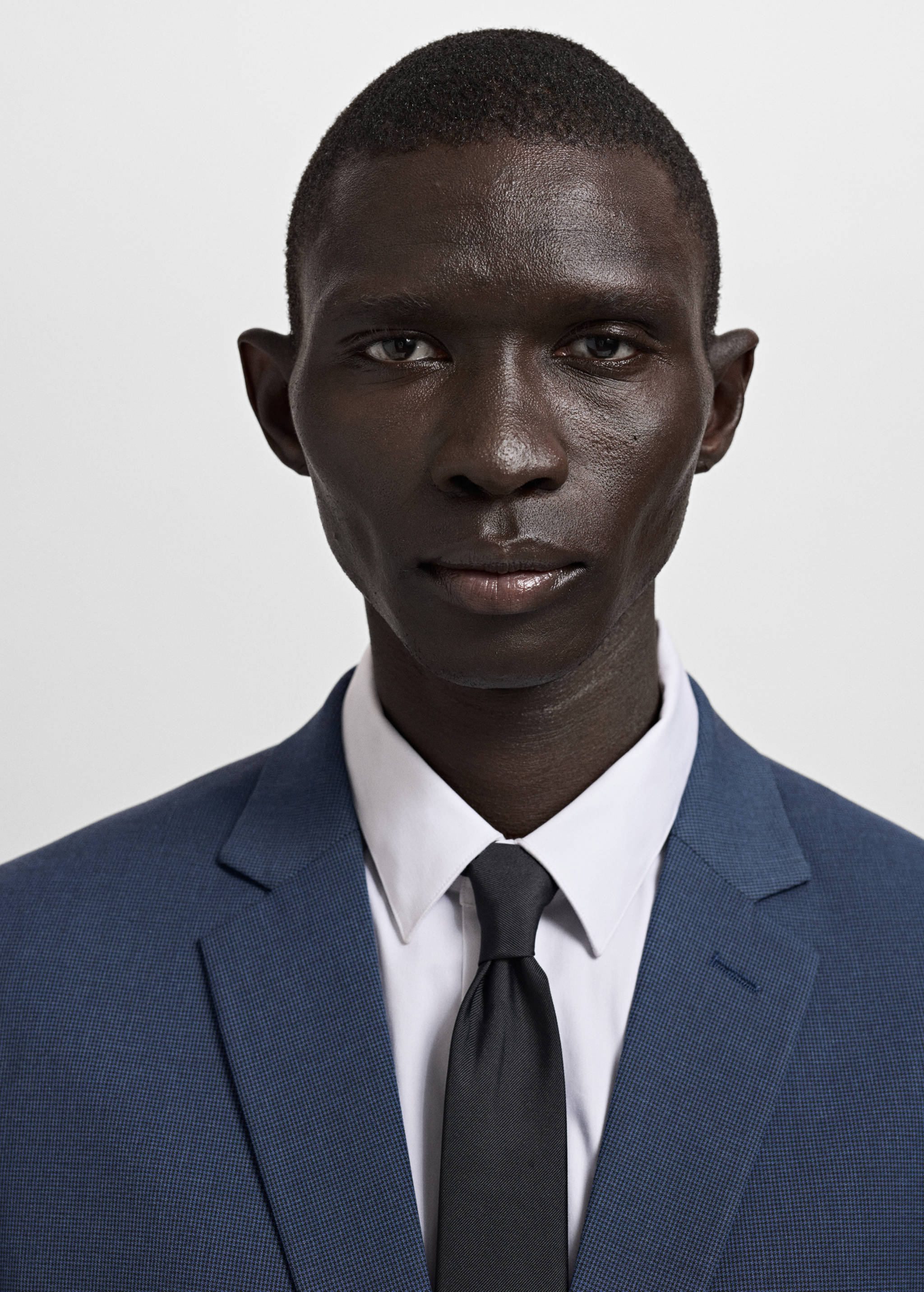 Super slim-fit suit jacket in stretch fabric - Details of the article 1