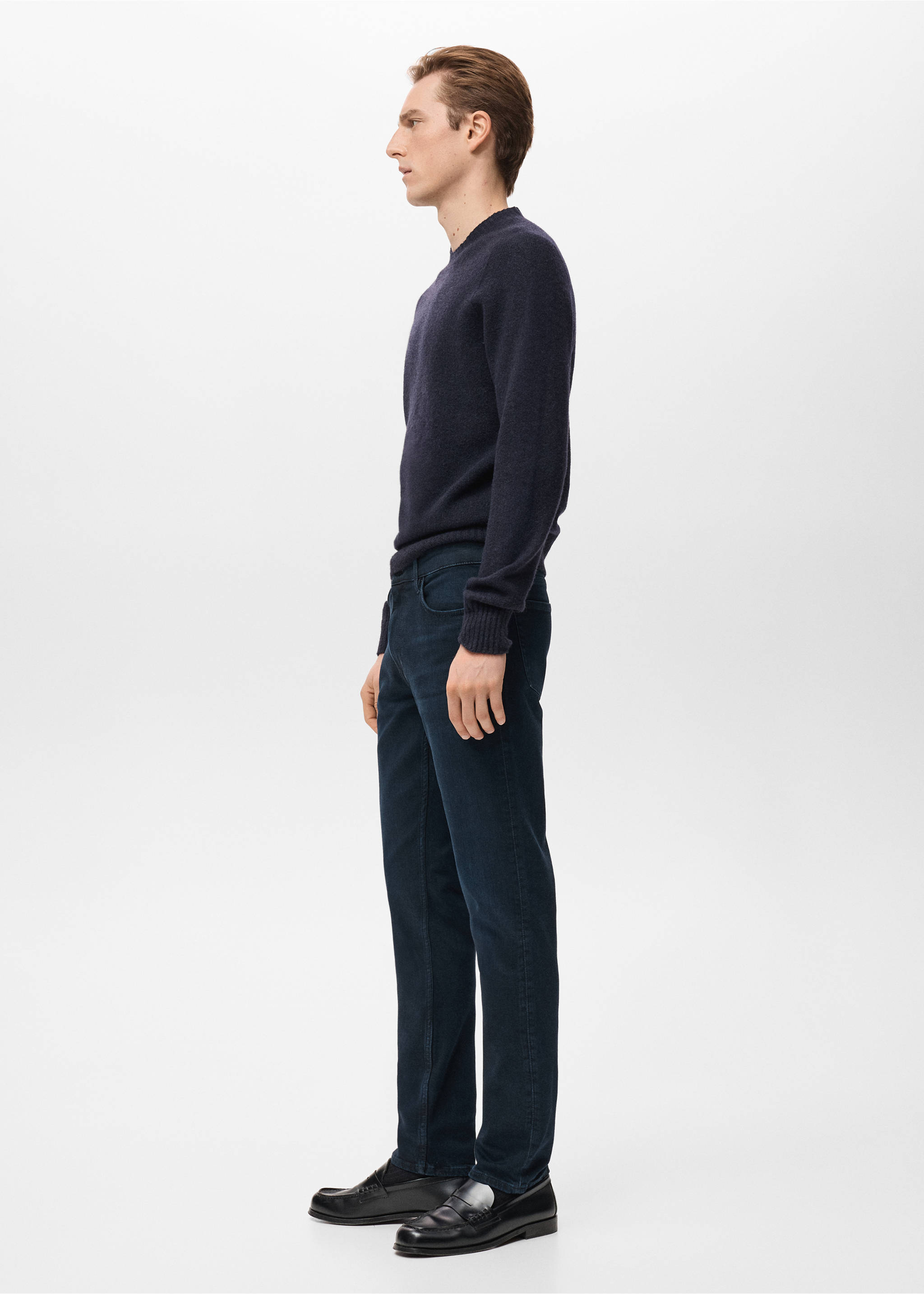 Slim fit Ultra Soft Touch Patrick jeans - Details of the article 2, Deep Dark Blue. Ref: 27041202-00.