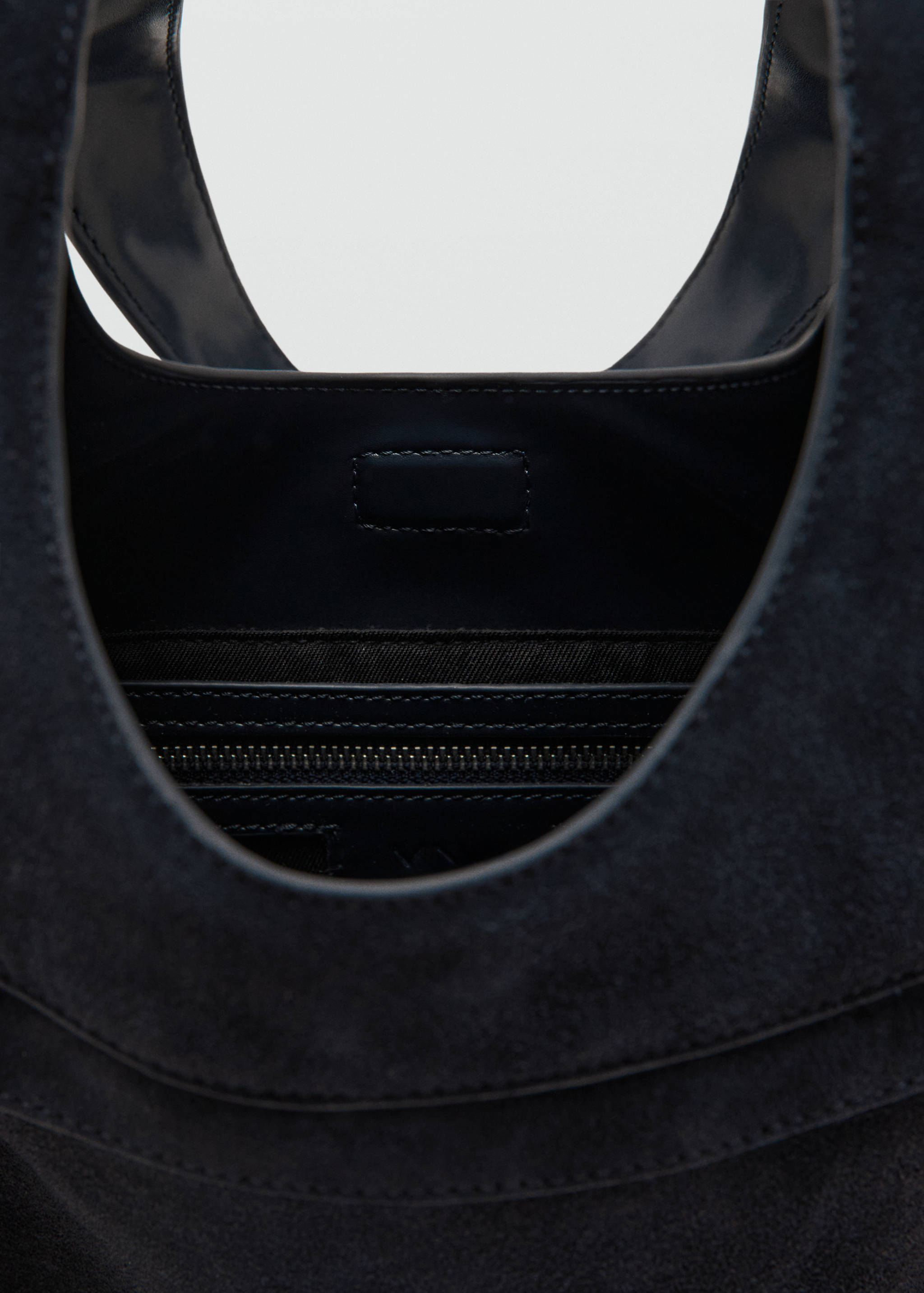 Suede studded shoulder bag - Details of the article 3