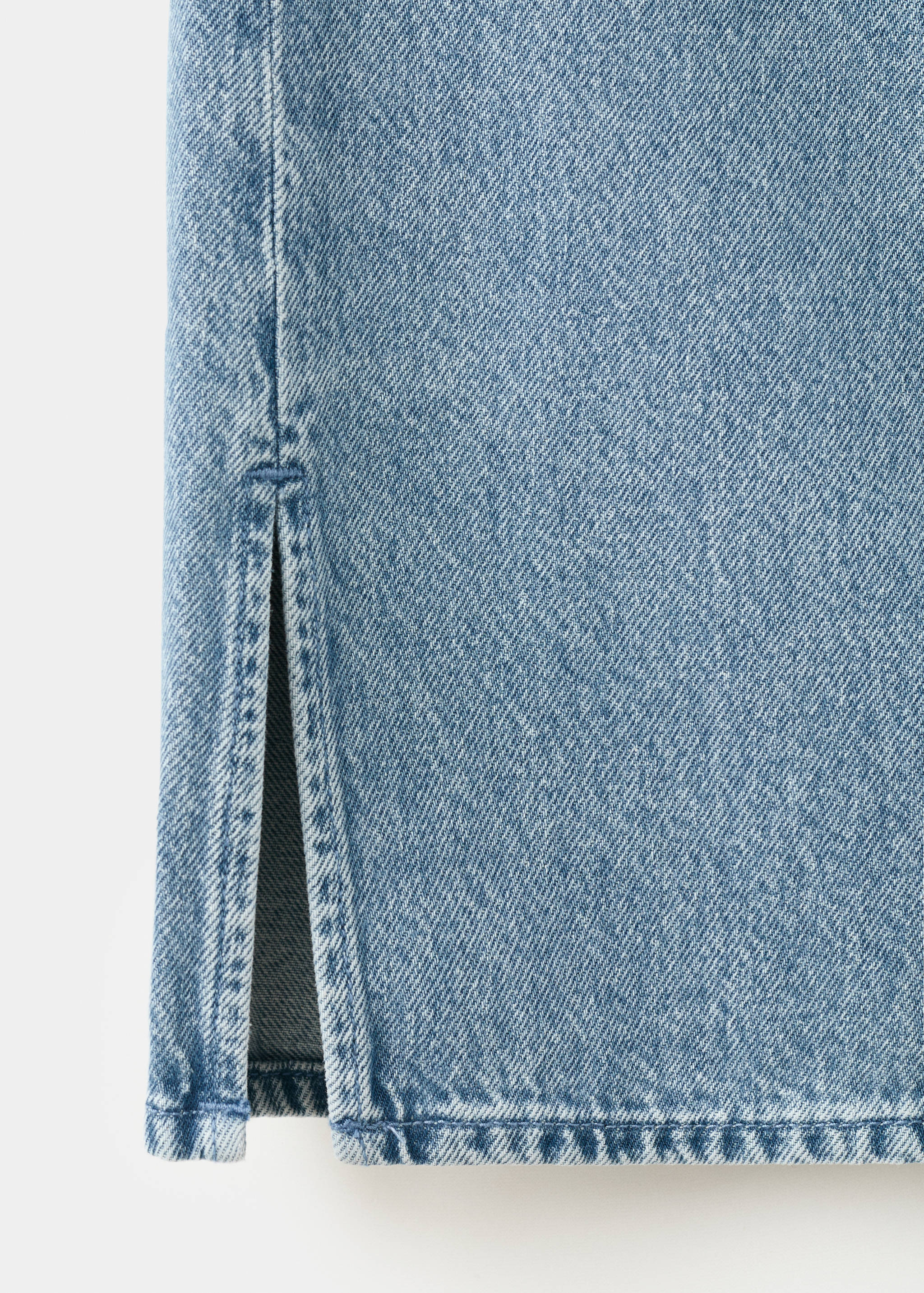 Wide leg jeans with openings - Details of the article 0