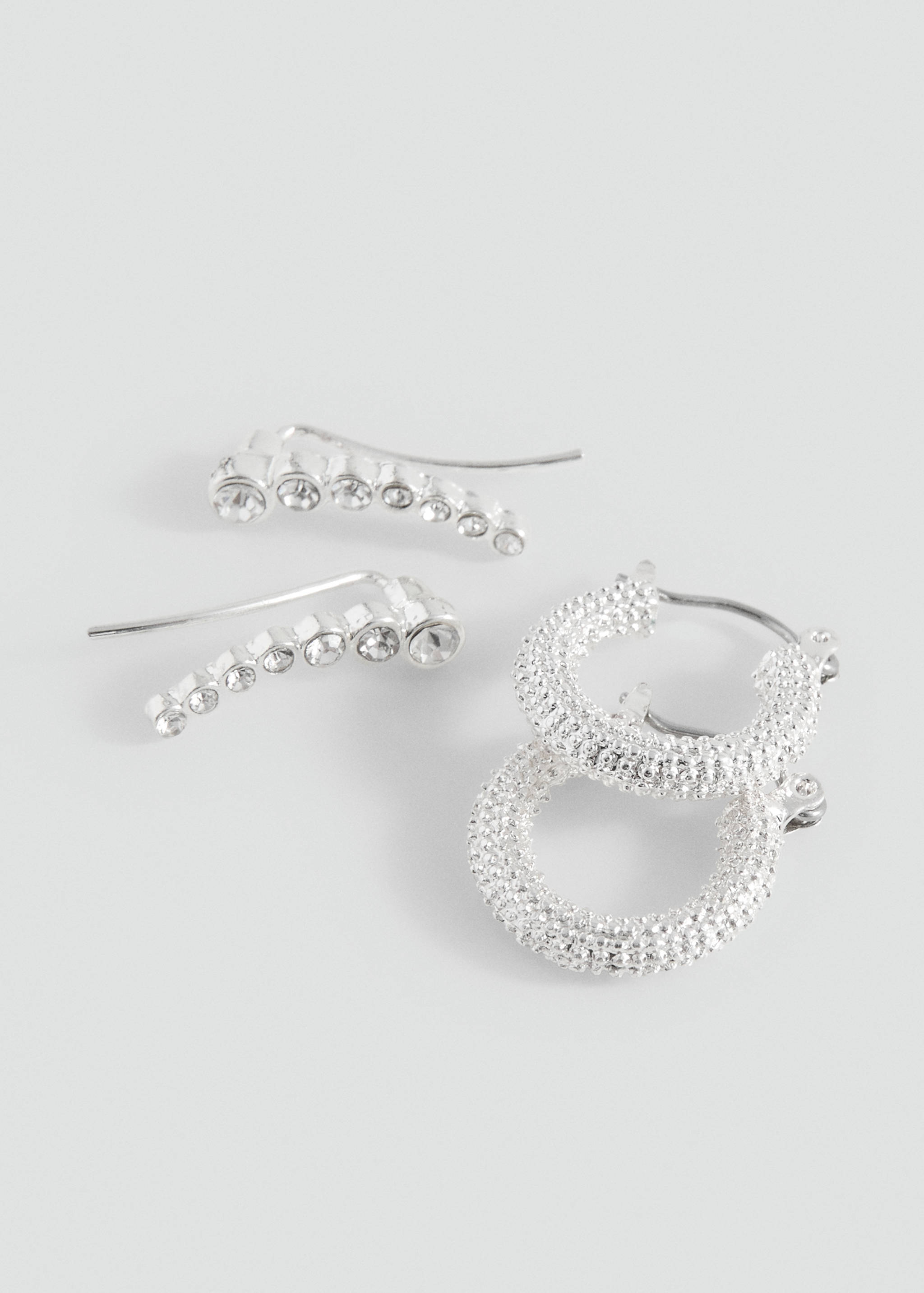 Lot 2 paires de boucles d’oreilles - Détail de l'article 1