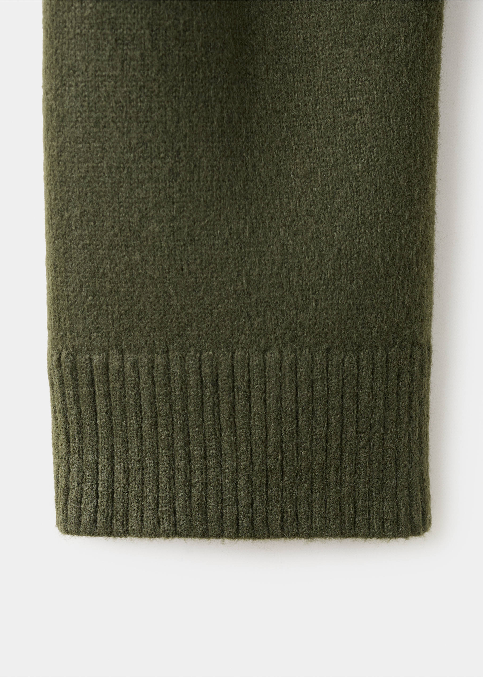 Jersey cuello perkins botones - Detalle del artículo 0, Khaki. Ref: 27041218-00.