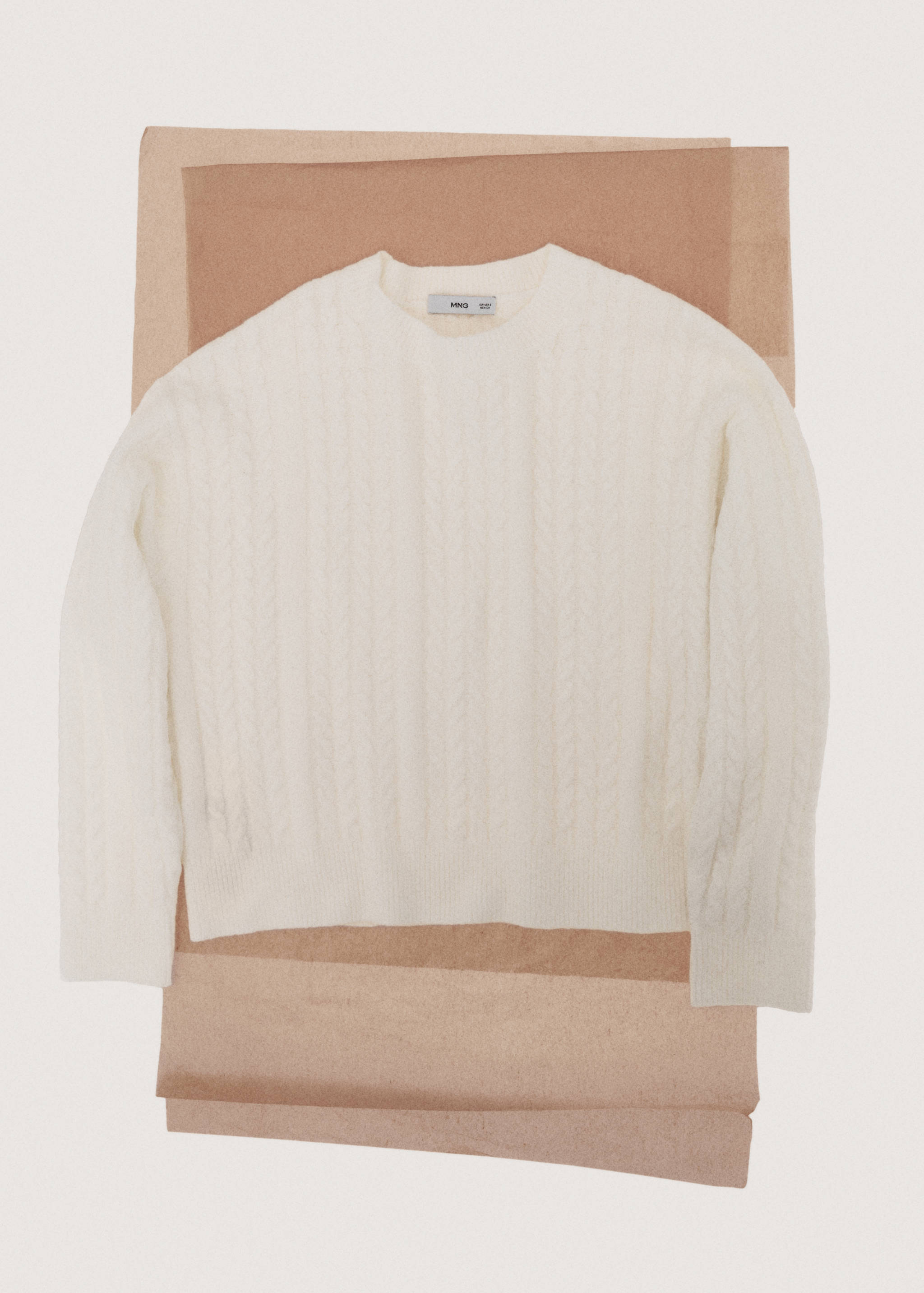 Braided knitted sweater - Details of the article 7