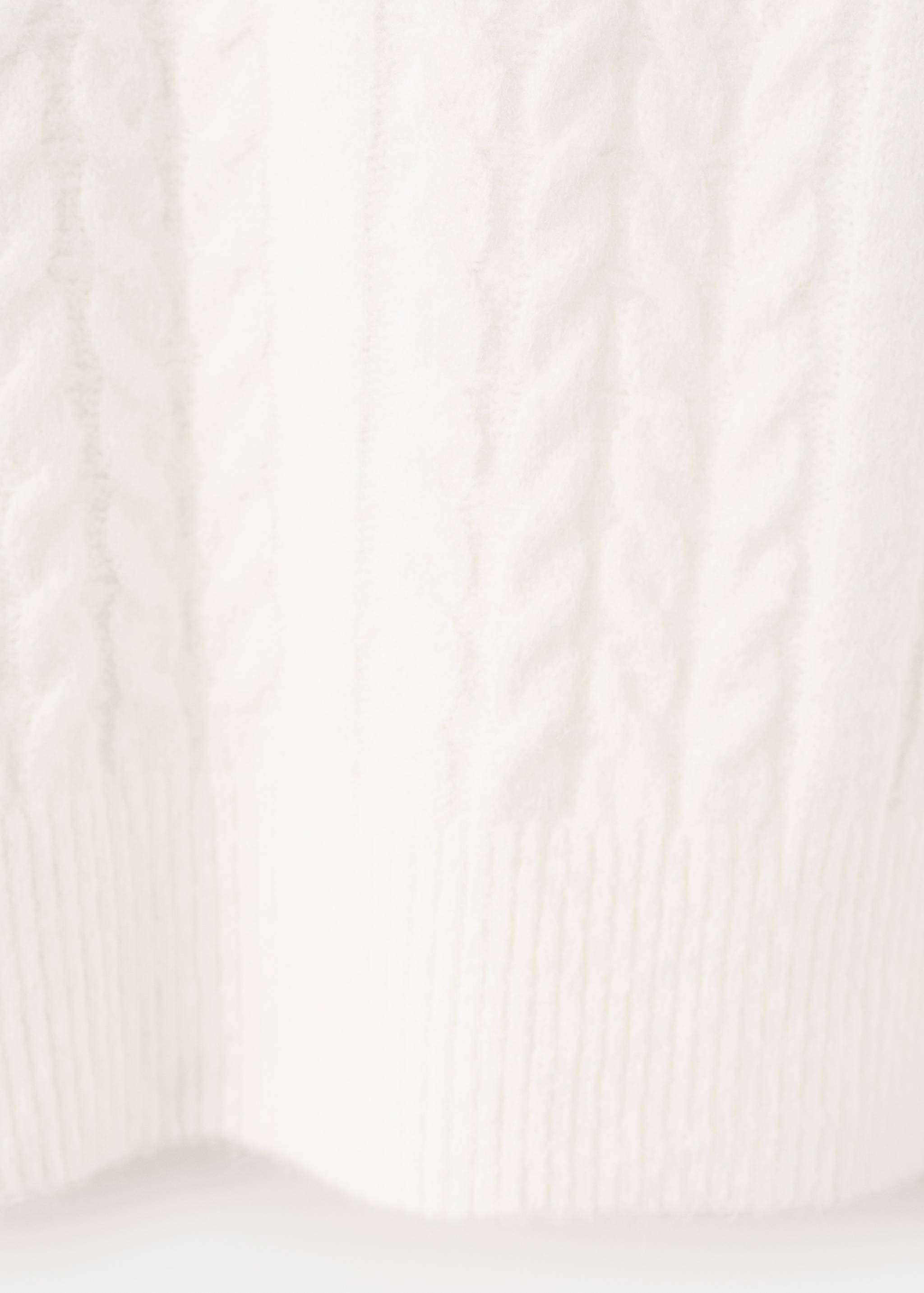 Braided knitted sweater - Details of the article 0
