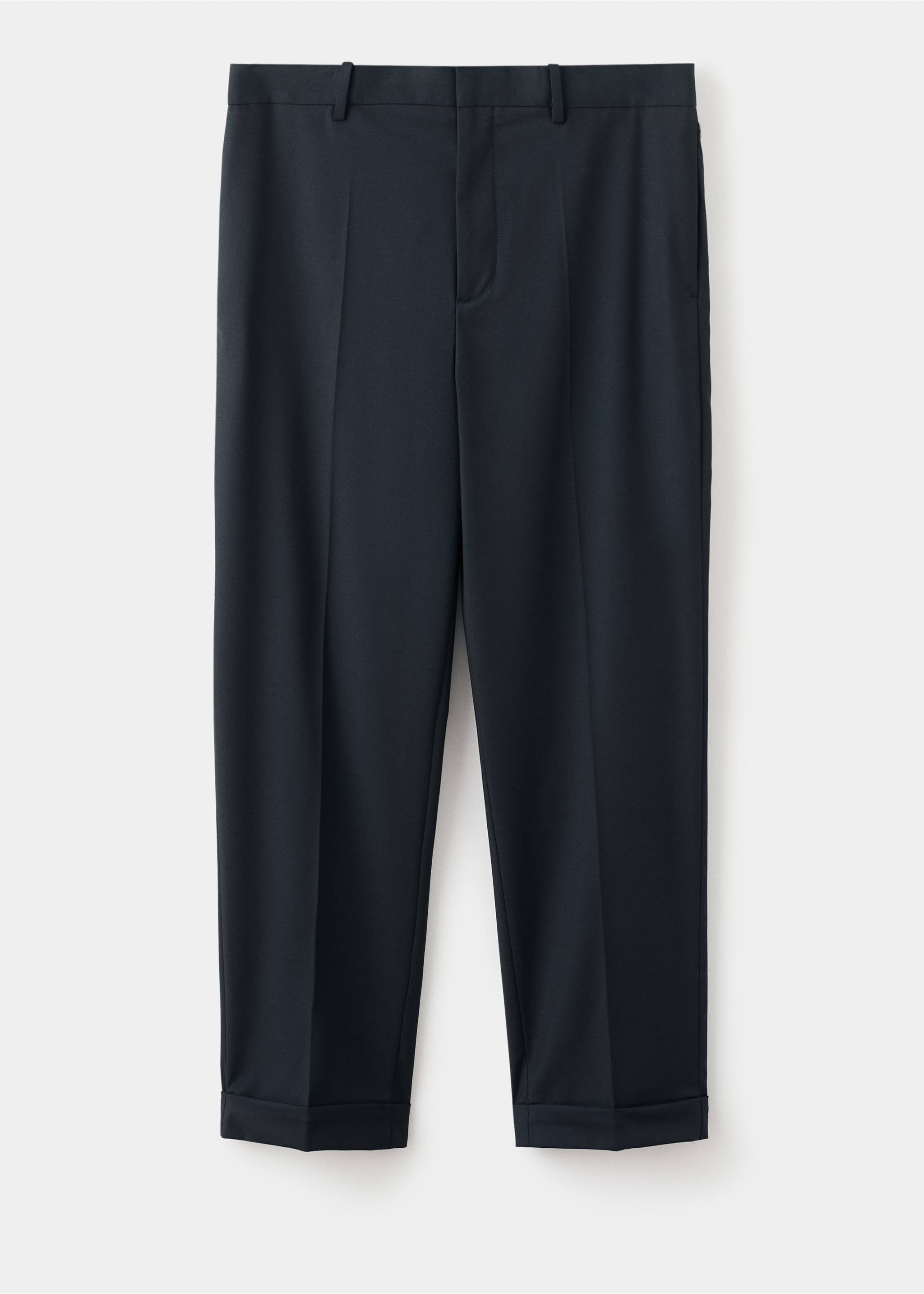 Pantalón traje Boston regular fit - Artículo sin modelo, Azul marino. Ref: 27041220-00.