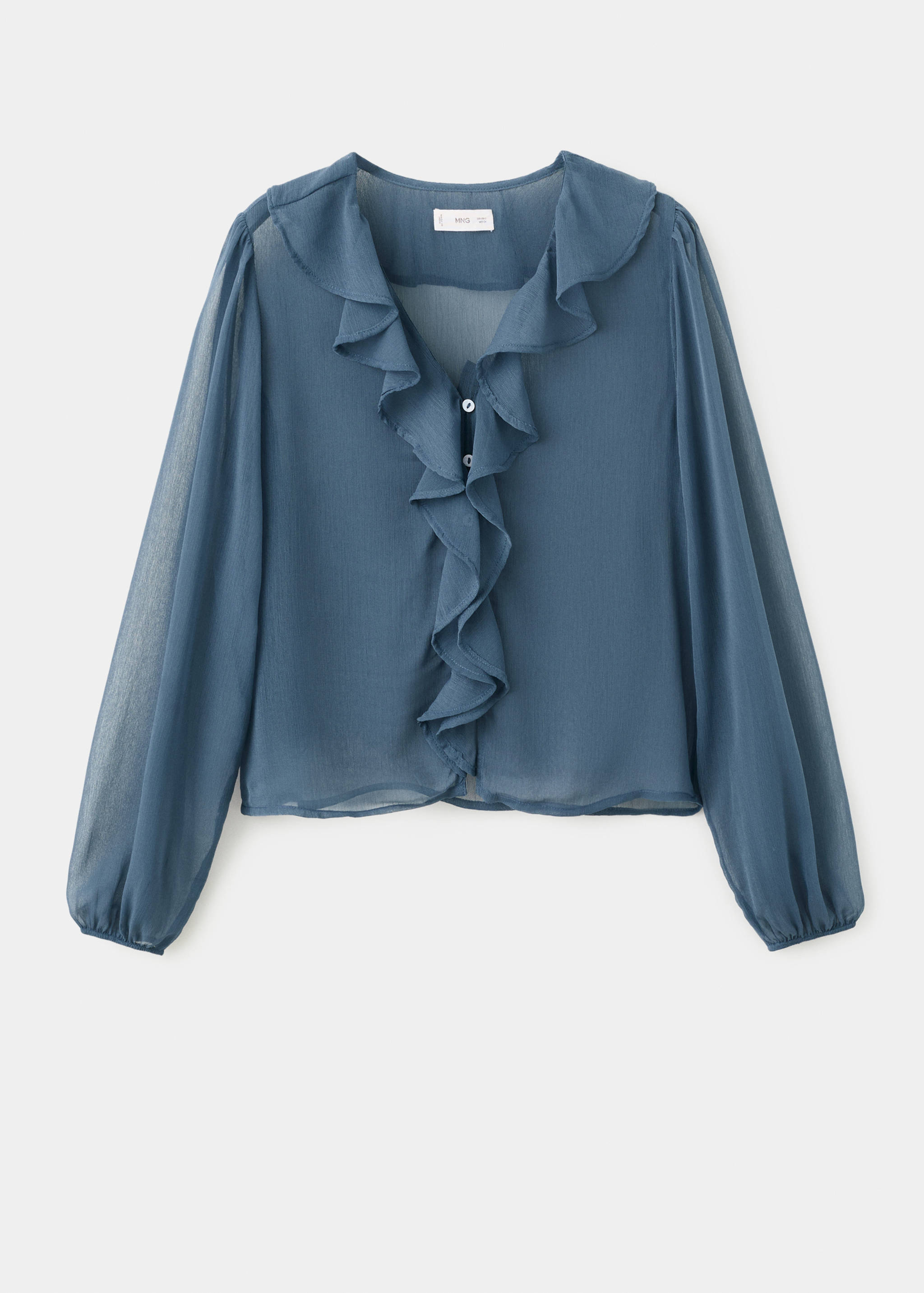 Blusa transparente volantes - Artículo sin modelo