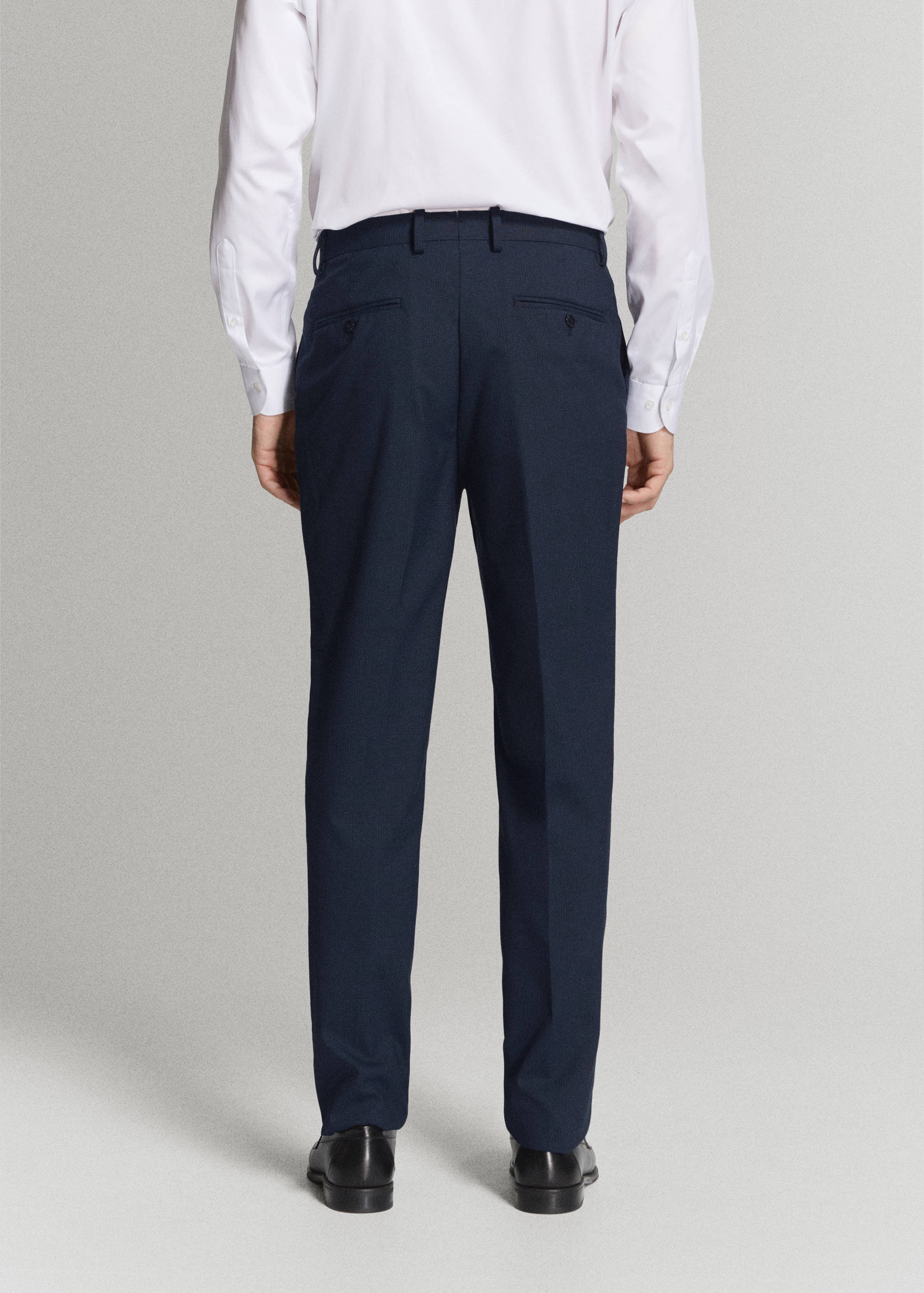 米兰修身版型西装裤 - null