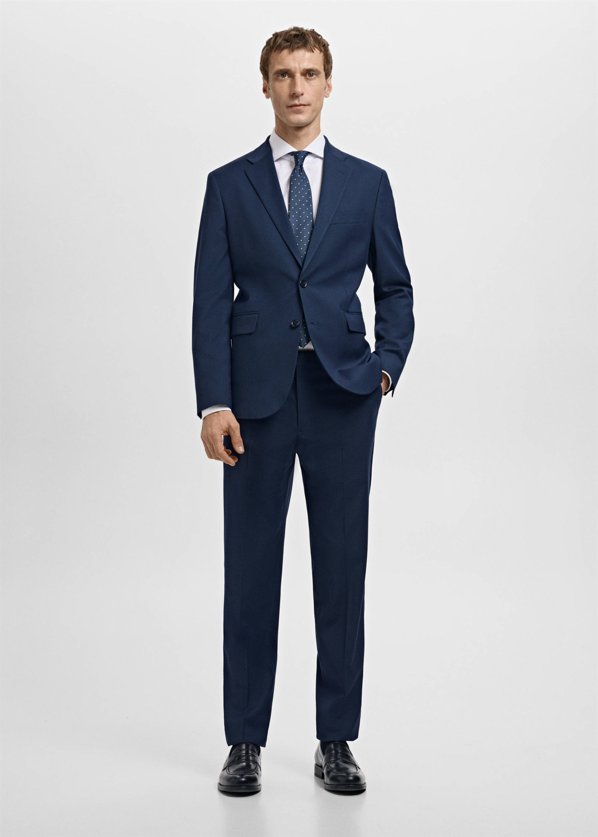 Pantalón traje Milán slim fit - Plano general