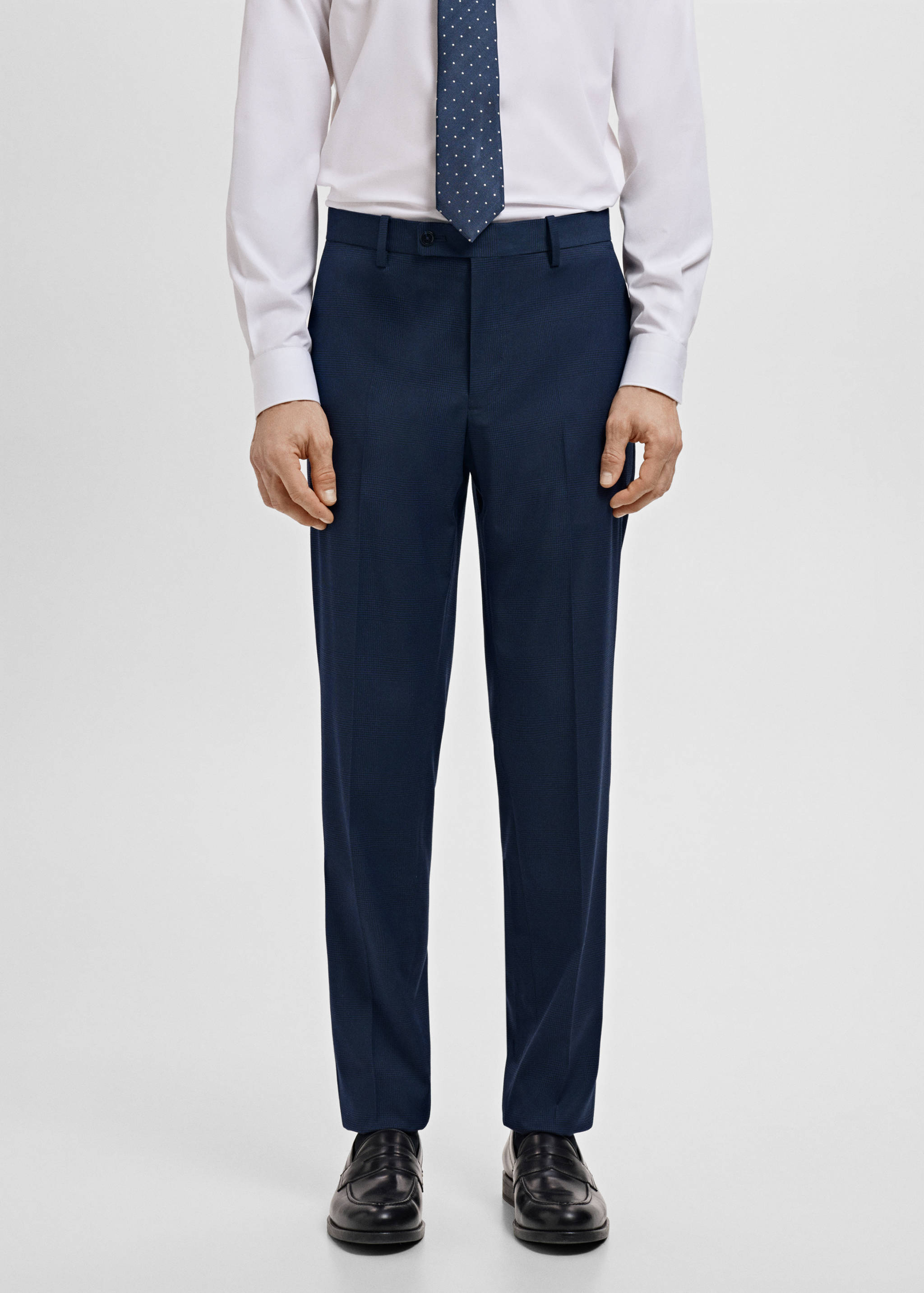 Pantalón traje Milán slim fit - Plano medio