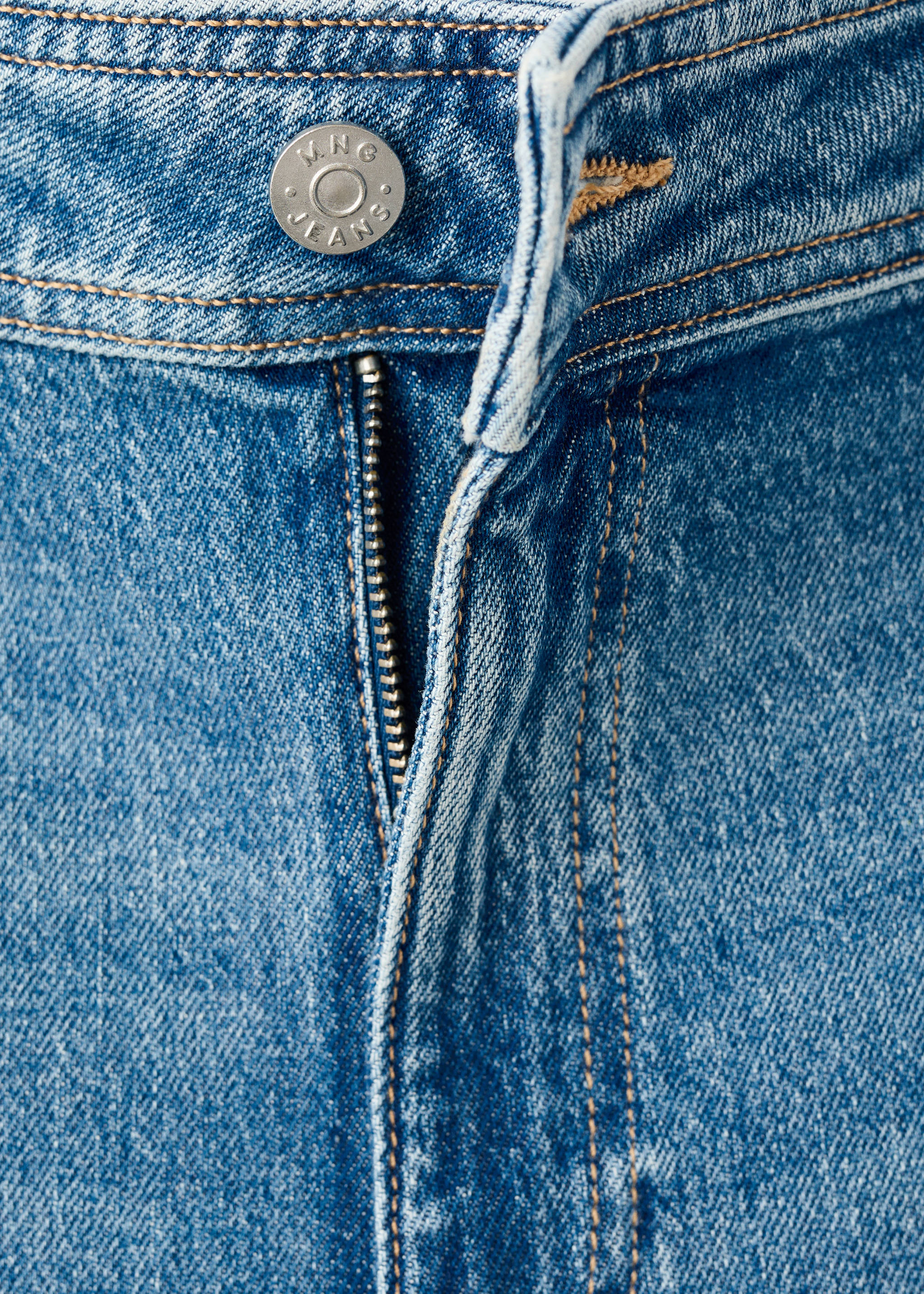 Jean style jupe-culotte Catherin taille haute - Détail de l'article 8