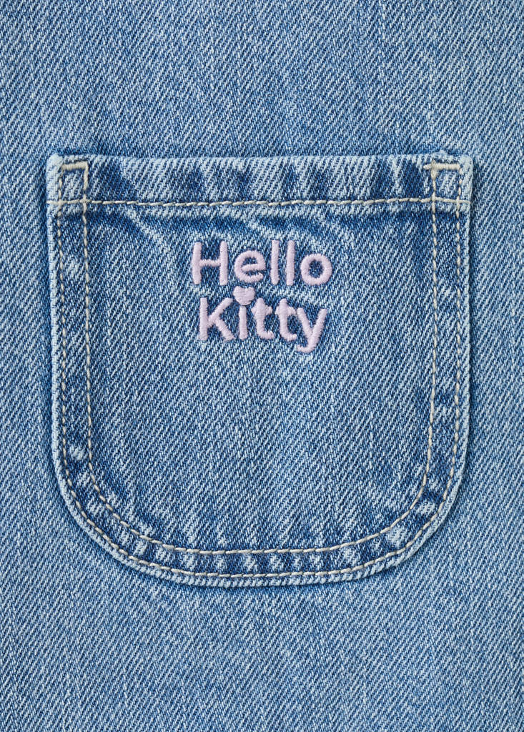 Hello Kitty pinafore dress — Light Blue
