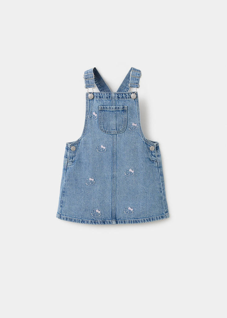 Hello Kitty pinafore dress — Light Blue