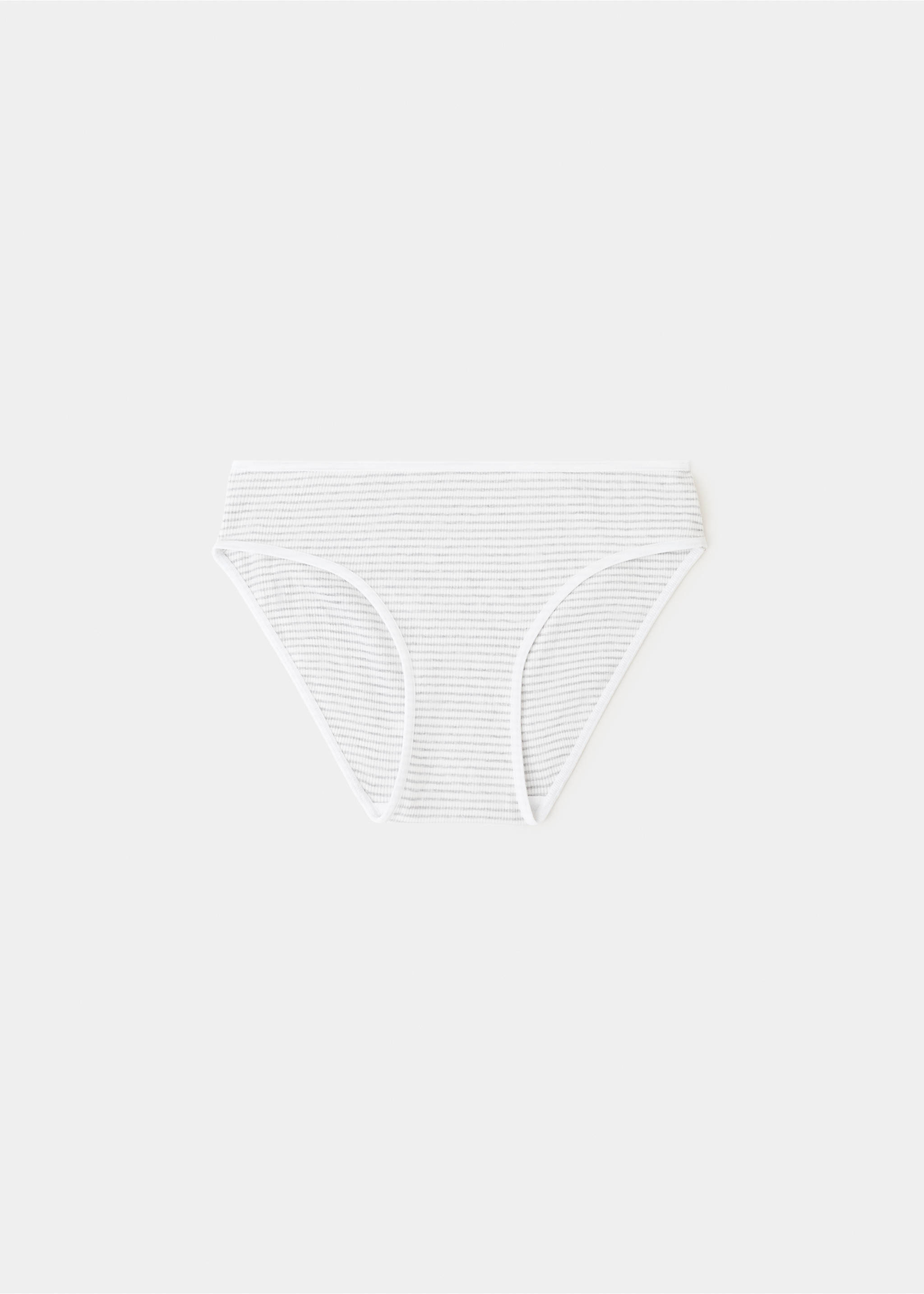 3 pack essential panty - Details of the article 8, Light Heather Grey. Ref: 27041233-00.