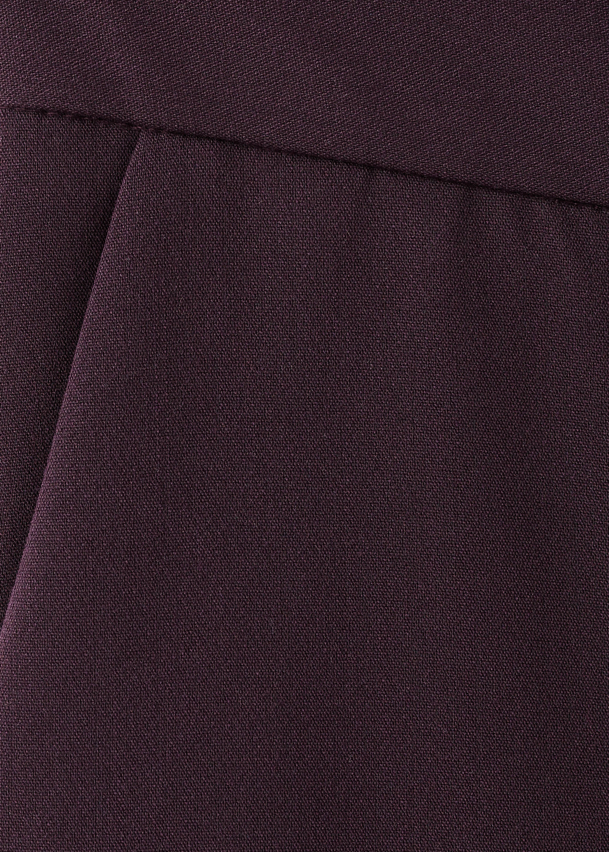 高腰直筒长裤 - null