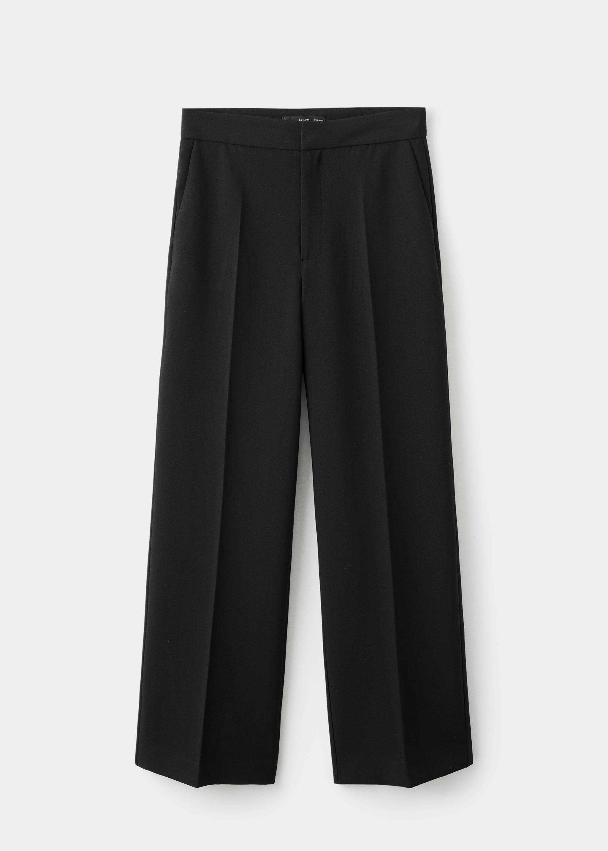 High-waist straight trousers - Article without model