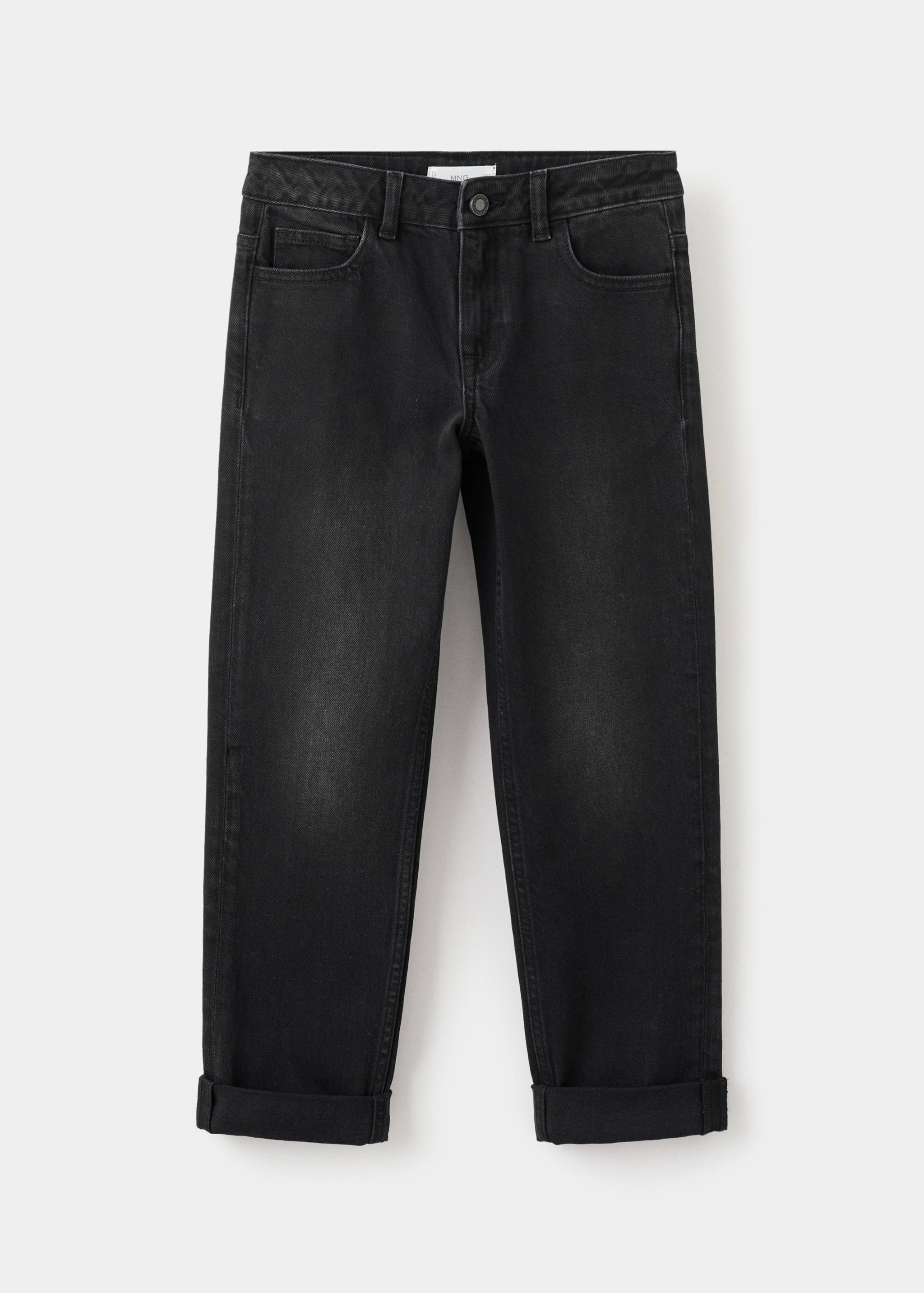 Jeans rectos bajo vuelto - Artículo sin modelo