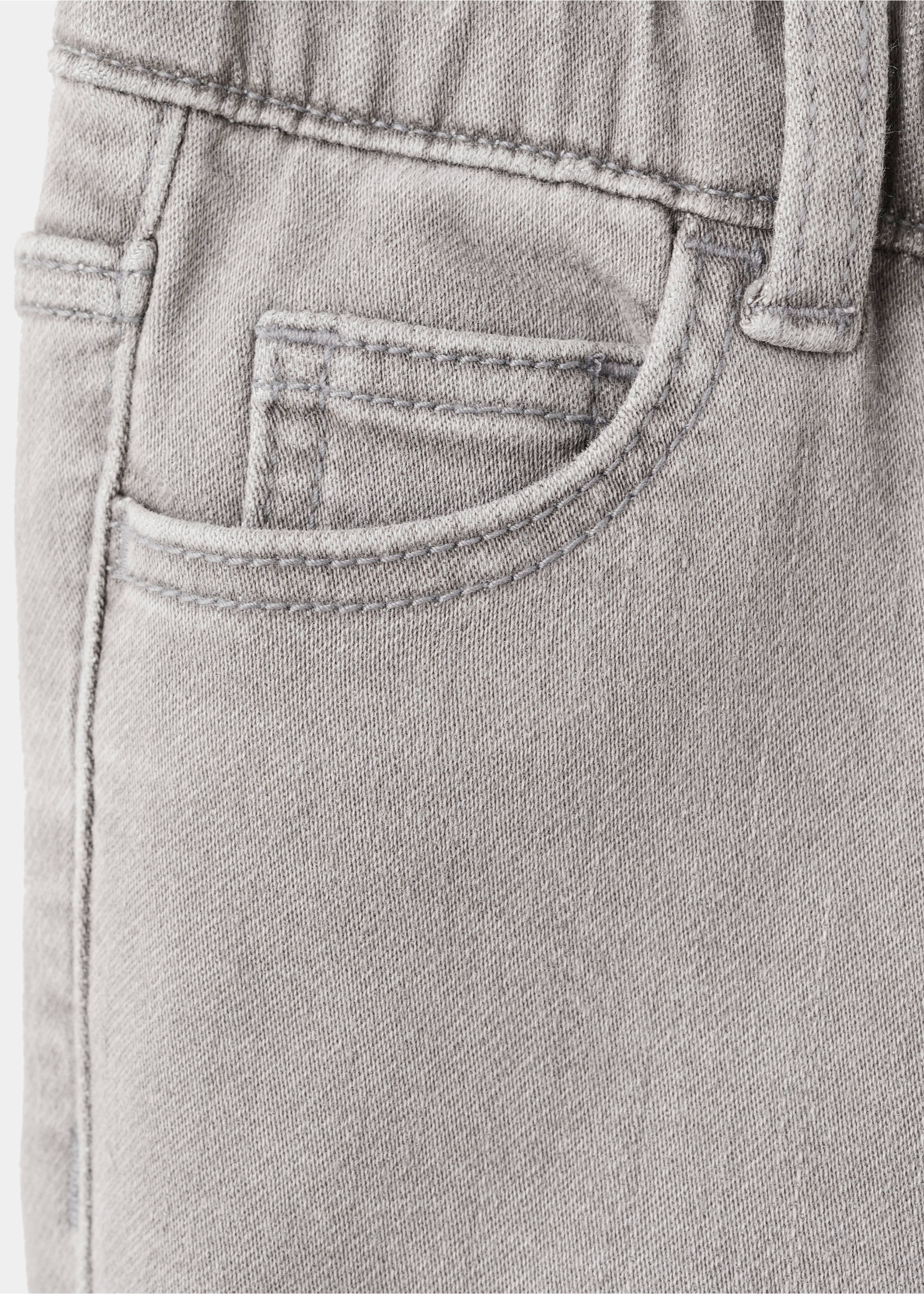 Jeans slim fit cordón - Detalle del artículo 0, Gris. Ref: 27041241-00.