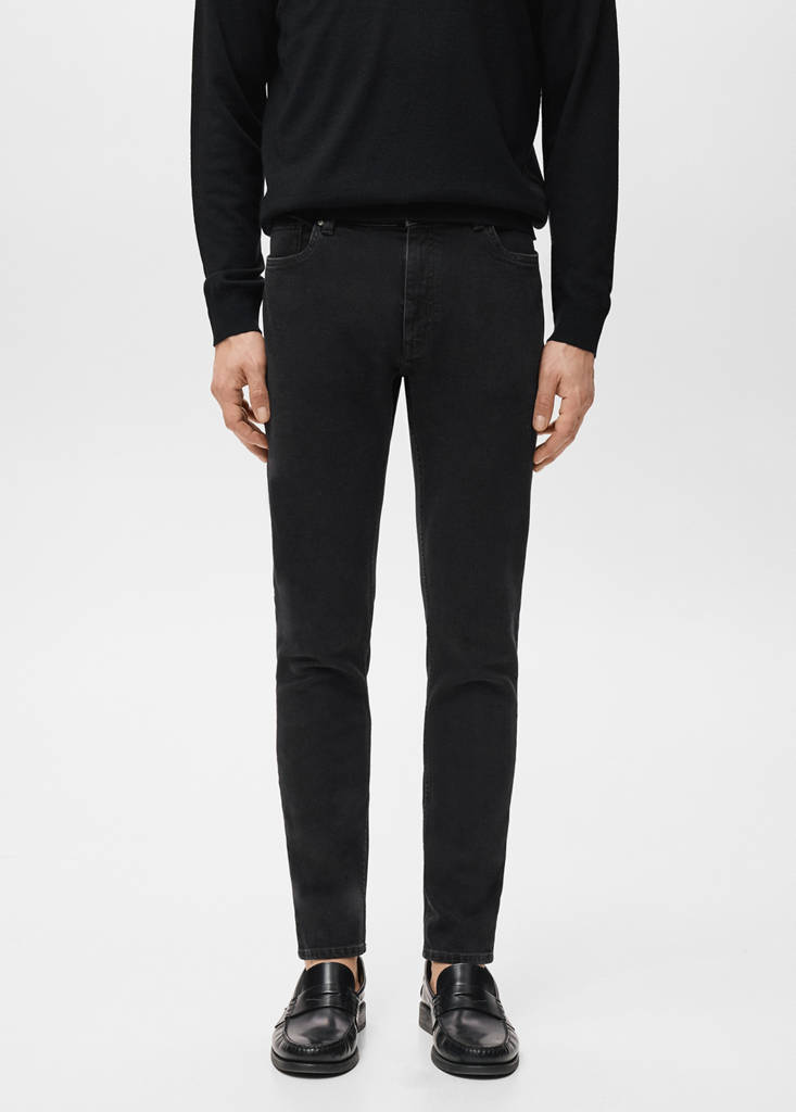 Jude skinny-fit jeans — Black denim