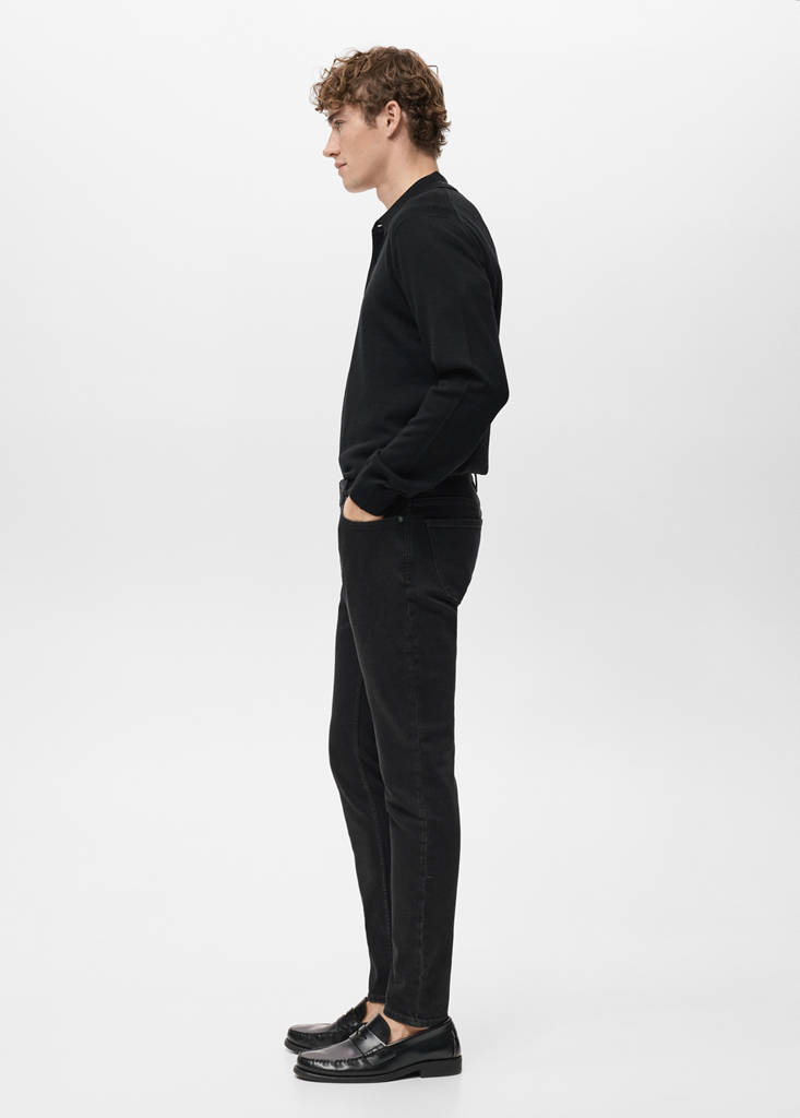 Jude skinny-fit jeans — Black denim