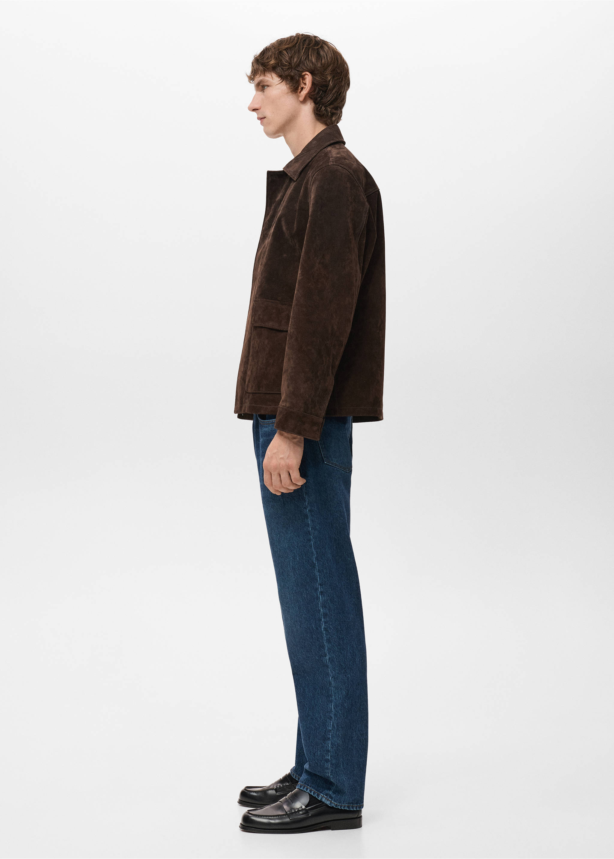 Джинсы Moby straight fit темного цвета - Деталь изделия 2, Темно-синий. Ref: 27041249-00.