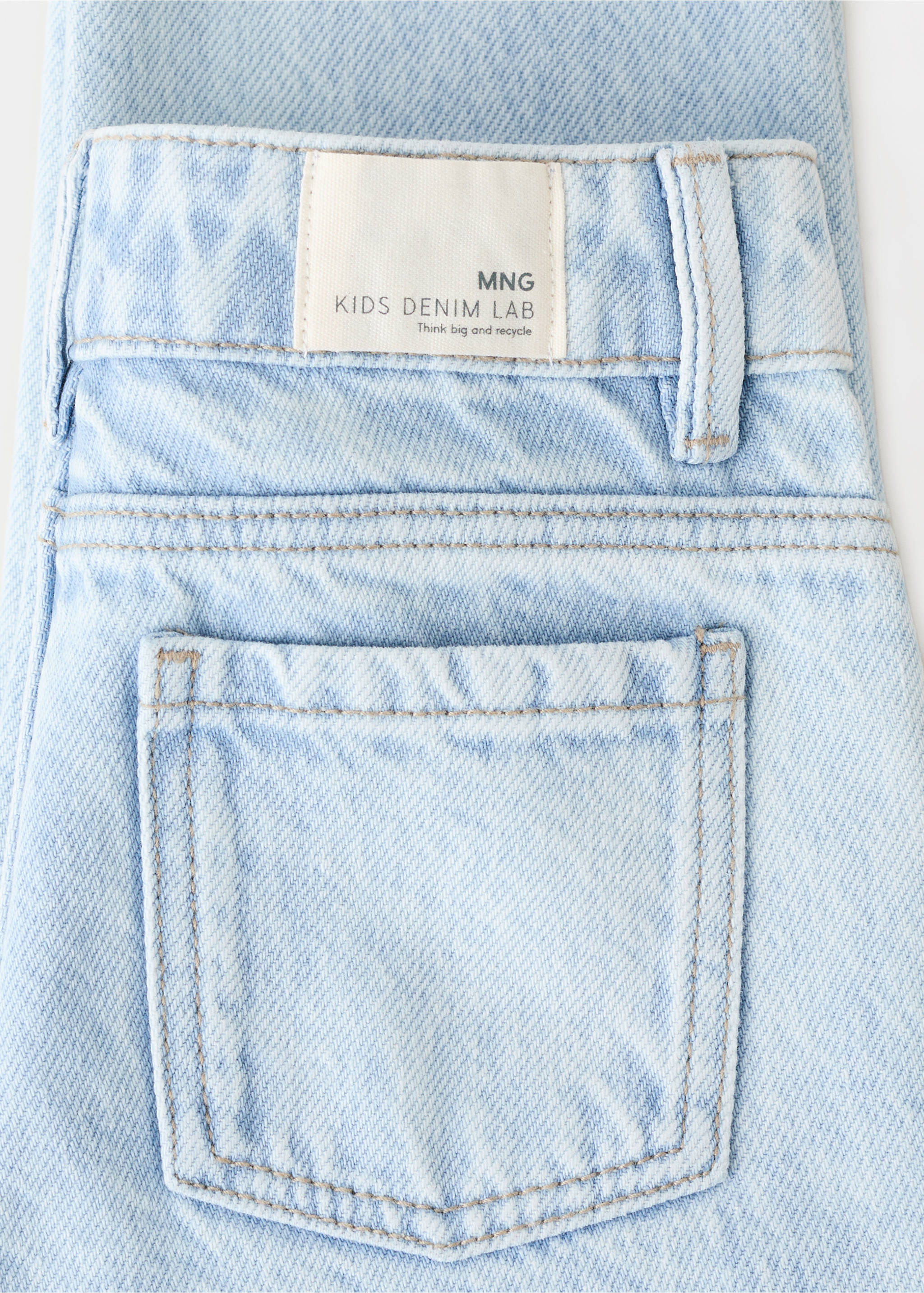 Jeans rectos algodón - Detalle del artículo 0, Azul claro. Ref: 27041251-00.