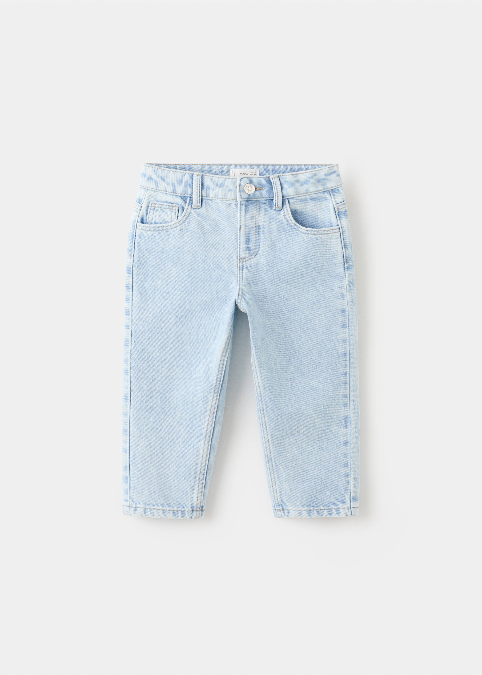 Jeans rectos algodón - Artículo sin modelo, Azul claro. Ref: 27041251-00.
