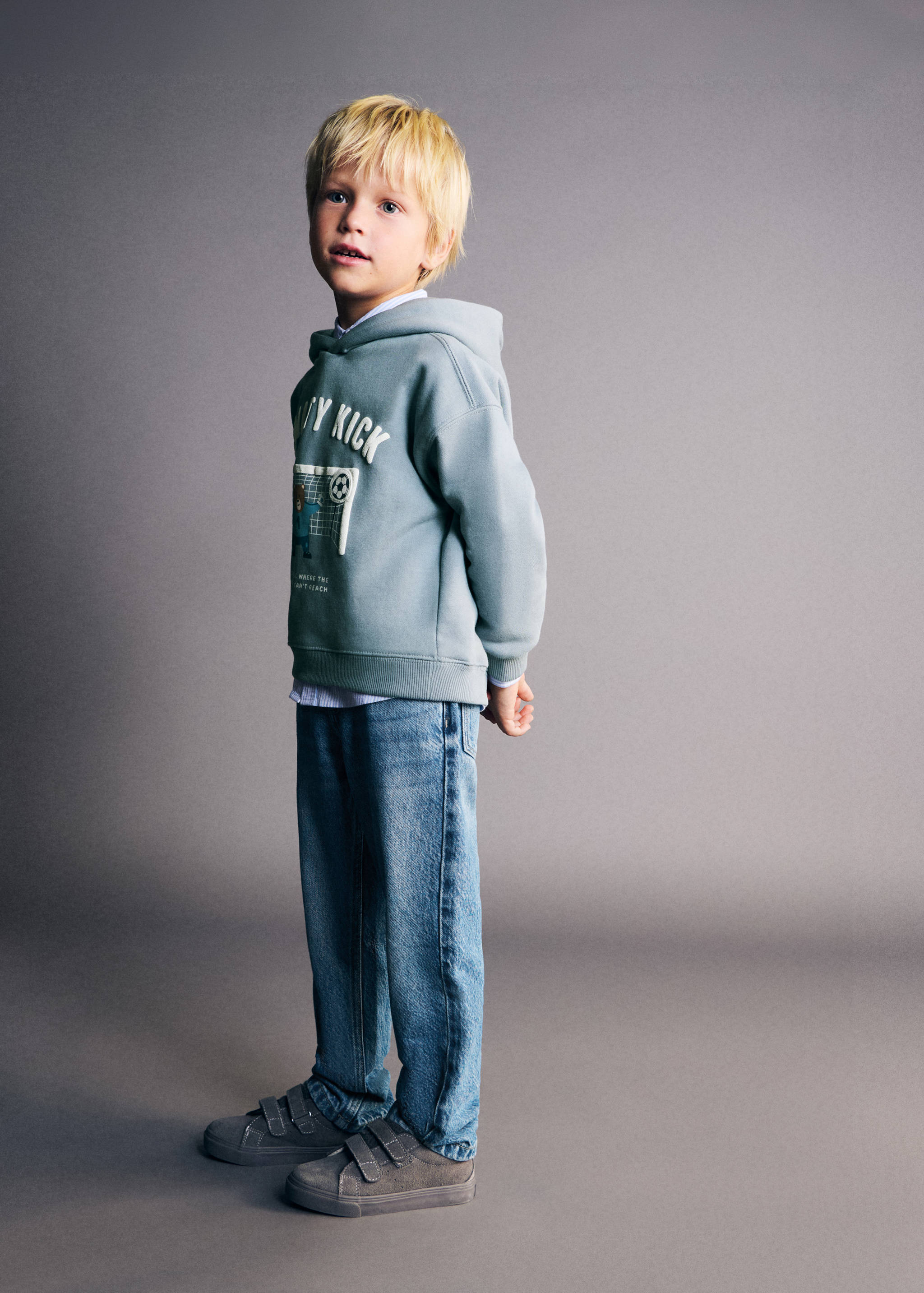 Jeans rectos algodón - Plano general