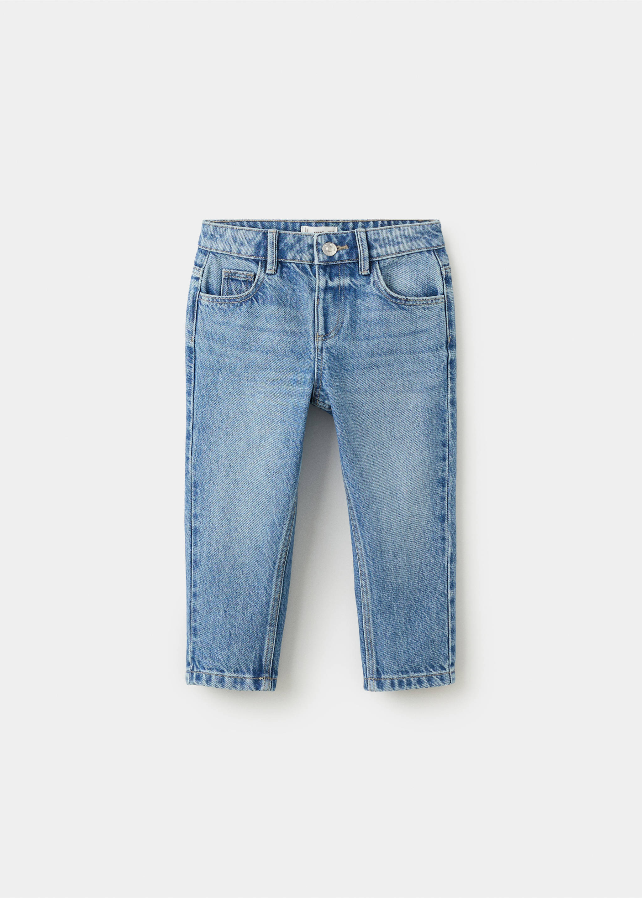 Jeans rectos algodón - Artículo sin modelo, Azul medio. Ref: 27041251-00.