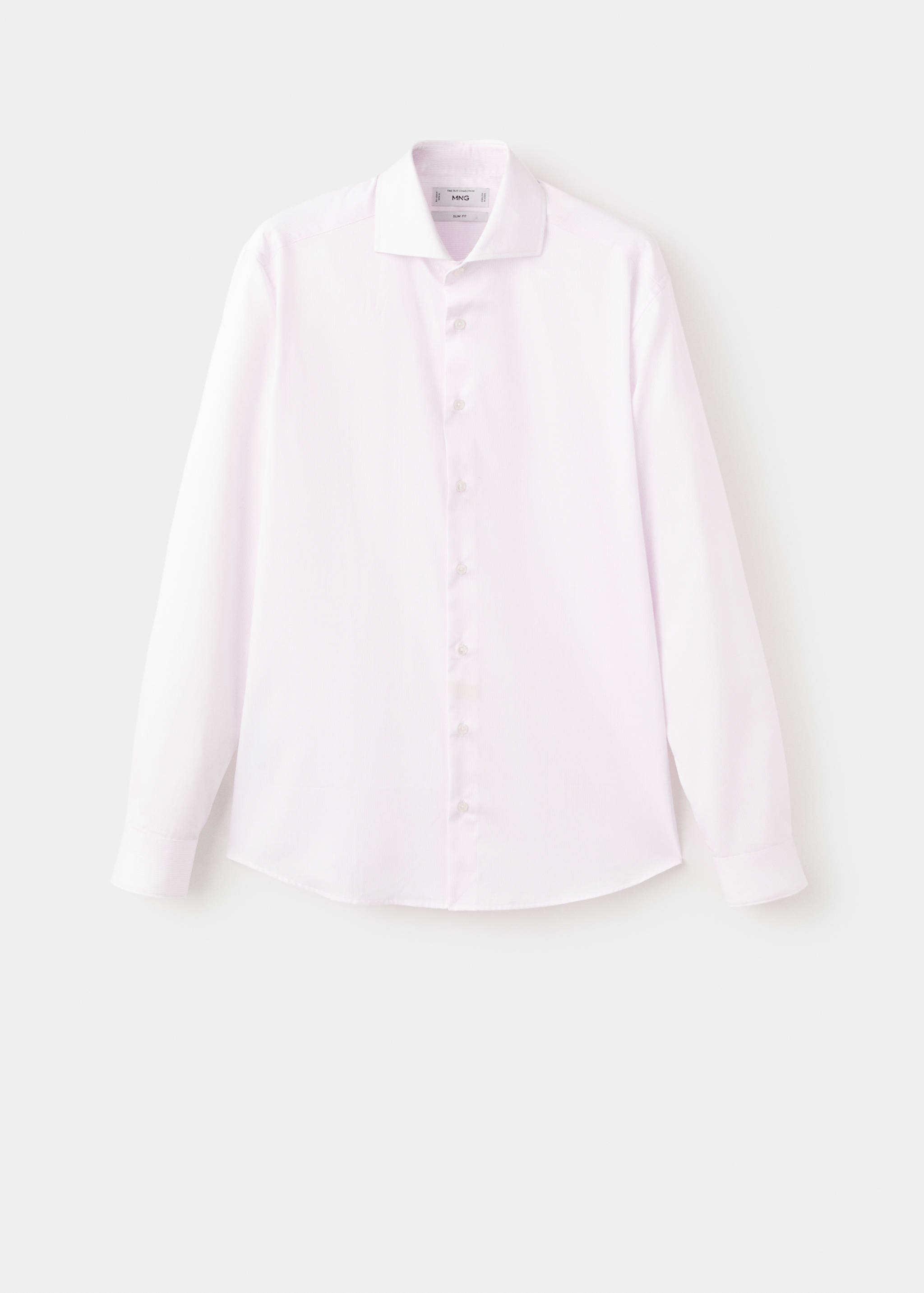 100% cotton slim-fit suit shirt - Article without model