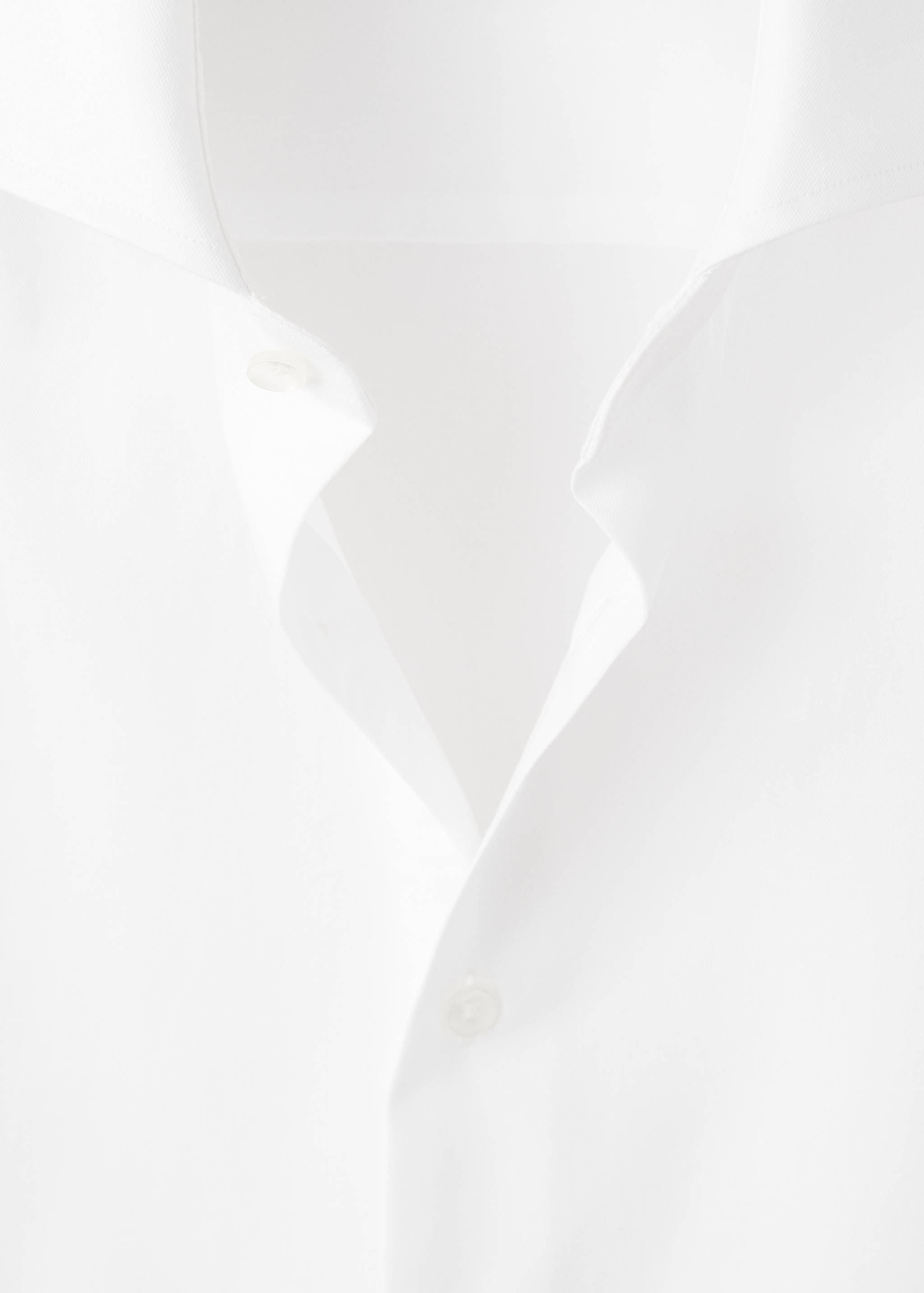 Slim-fit twill fabric suit with shirt cufflinks - Details of the article 0