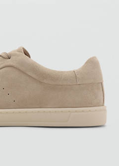 Suede trainers — Sand 3