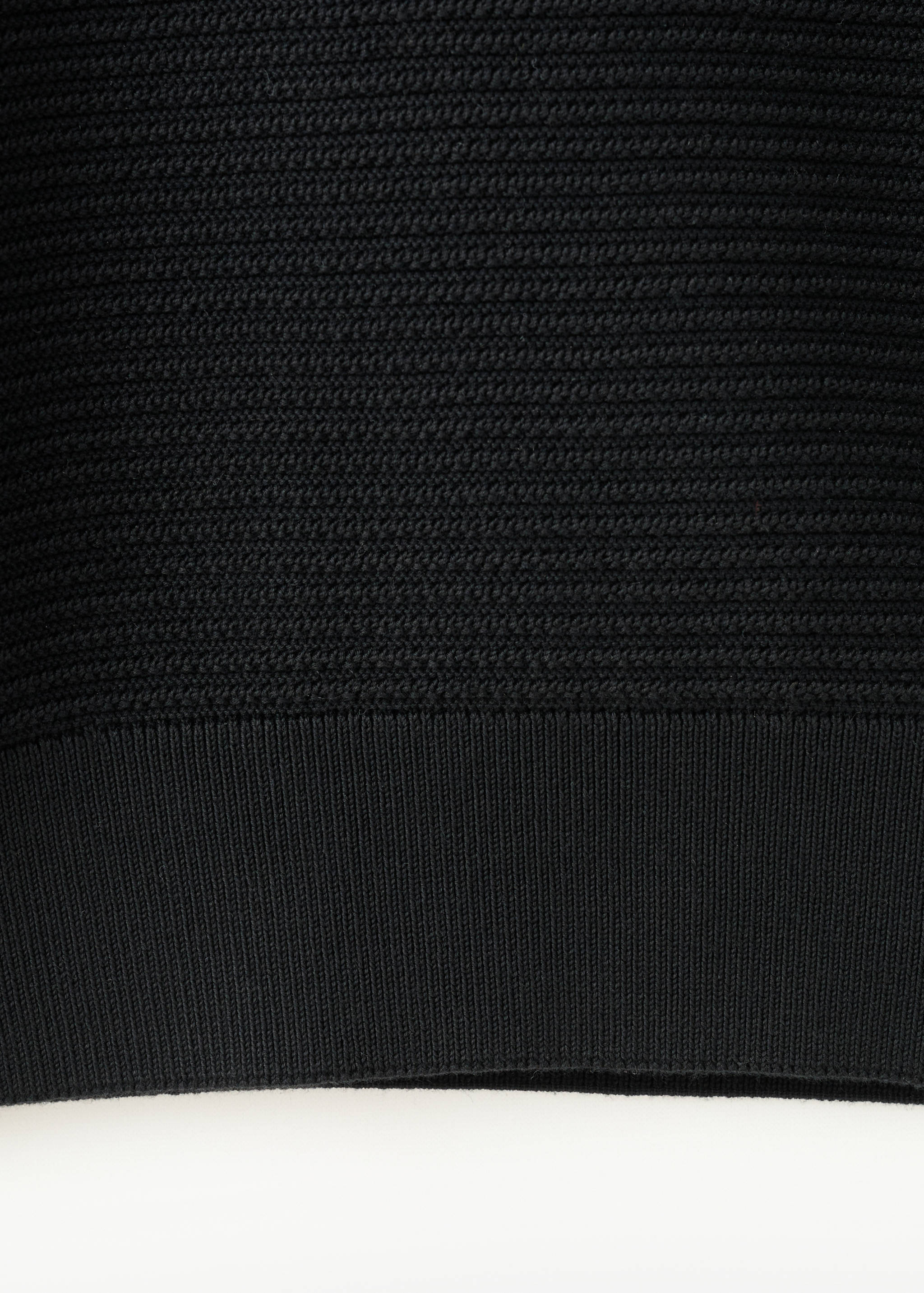 100%纯棉结构针织毛衣 - null