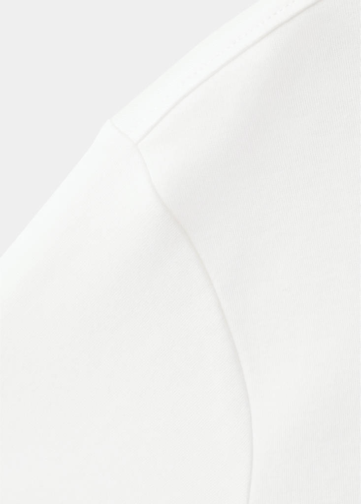 Medium weight regular fit T-shirt — Off White