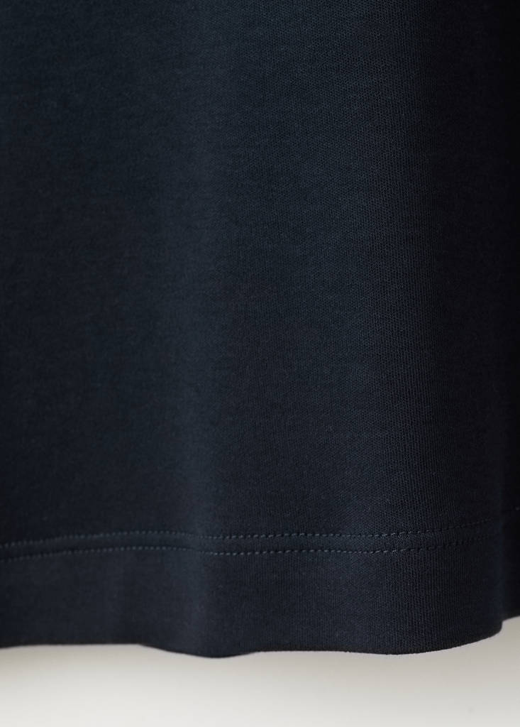 Medium weight regular fit T-shirt — Navy