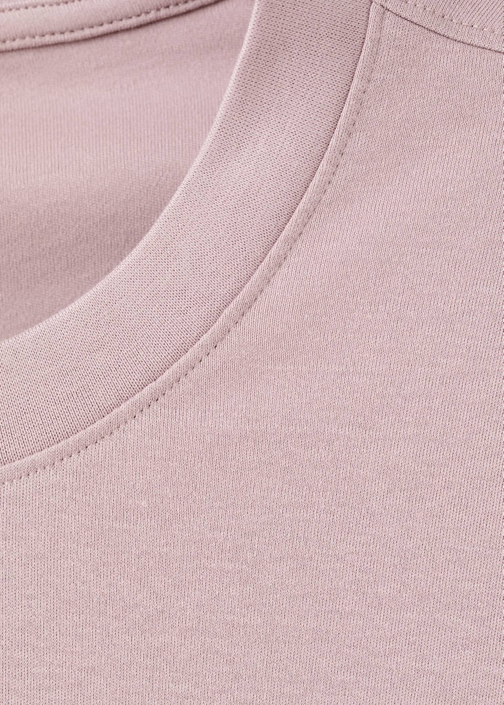 Medium weight regular fit T-shirt — Pale Pink