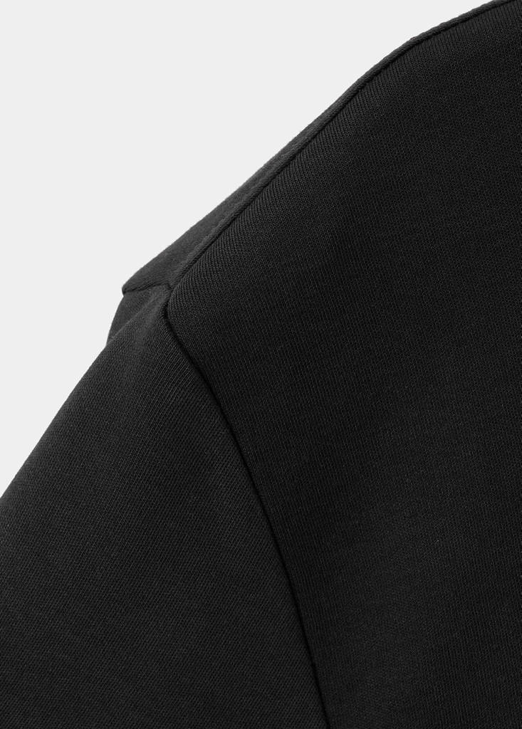 Medium weight regular fit T-shirt — Black