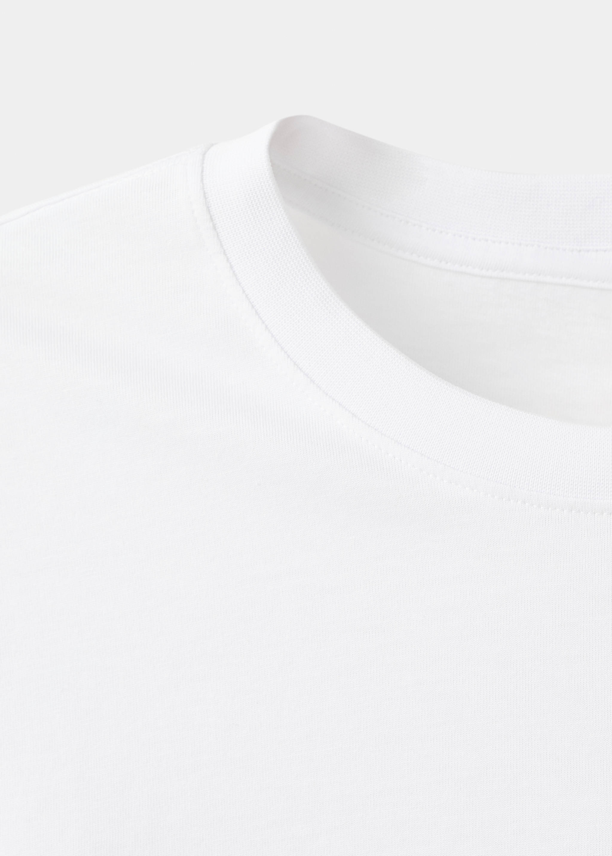 100% cotton slim-fit t-shirt - Details of the article 8