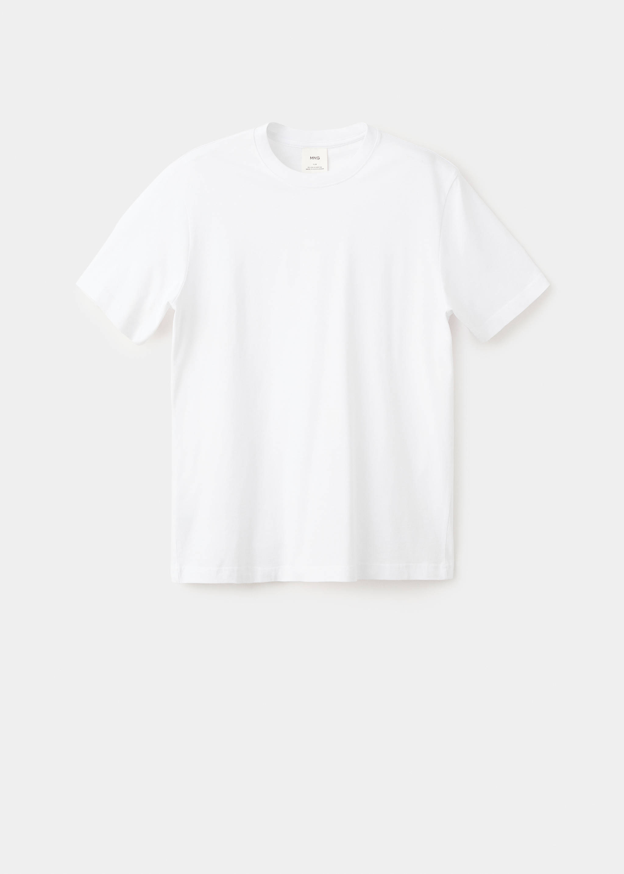 Camiseta slim fit 100% algodón - Artículo sin modelo