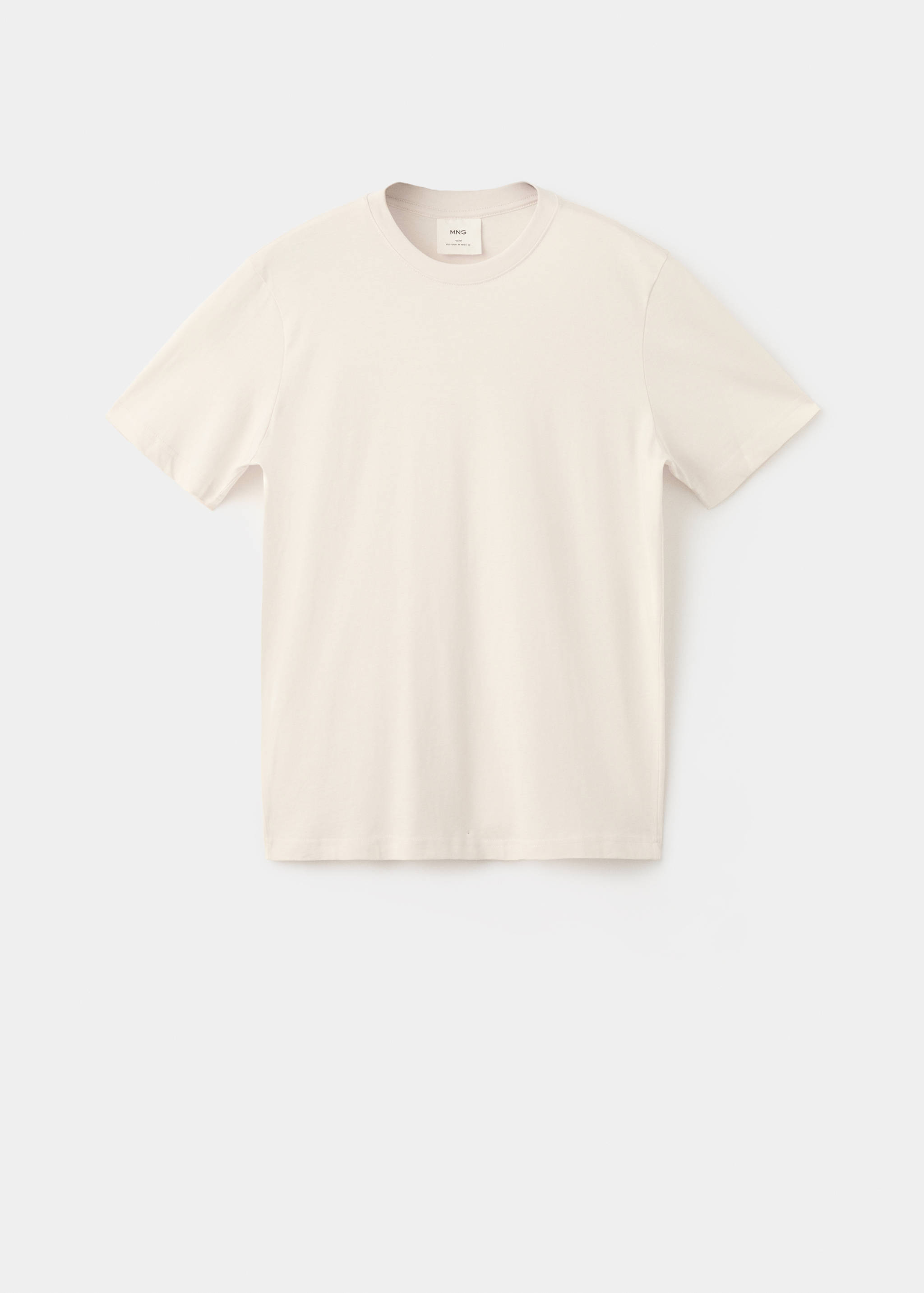 Camiseta slim fit 100% algodón - Artículo sin modelo